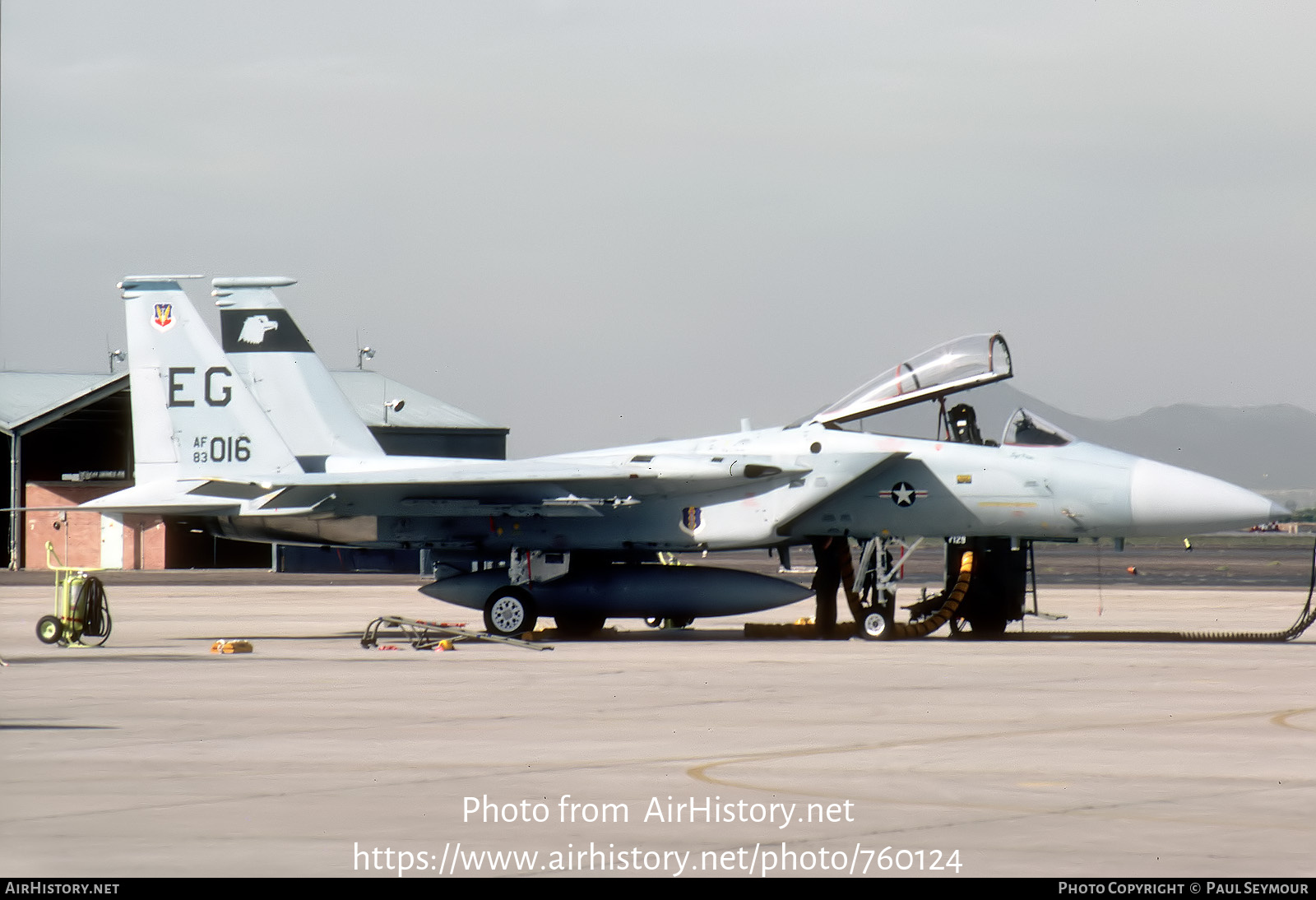 Aircraft Photo of 83-0016 / AF83-016 | McDonnell Douglas F-15C Eagle | USA - Air Force | AirHistory.net #760124