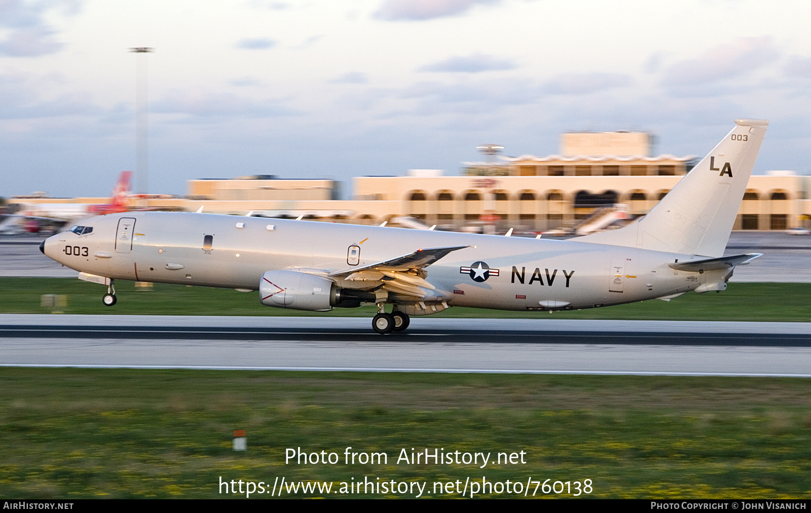 Aircraft Photo of 169003 | Boeing P-8A Poseidon | USA - Navy | AirHistory.net #760138