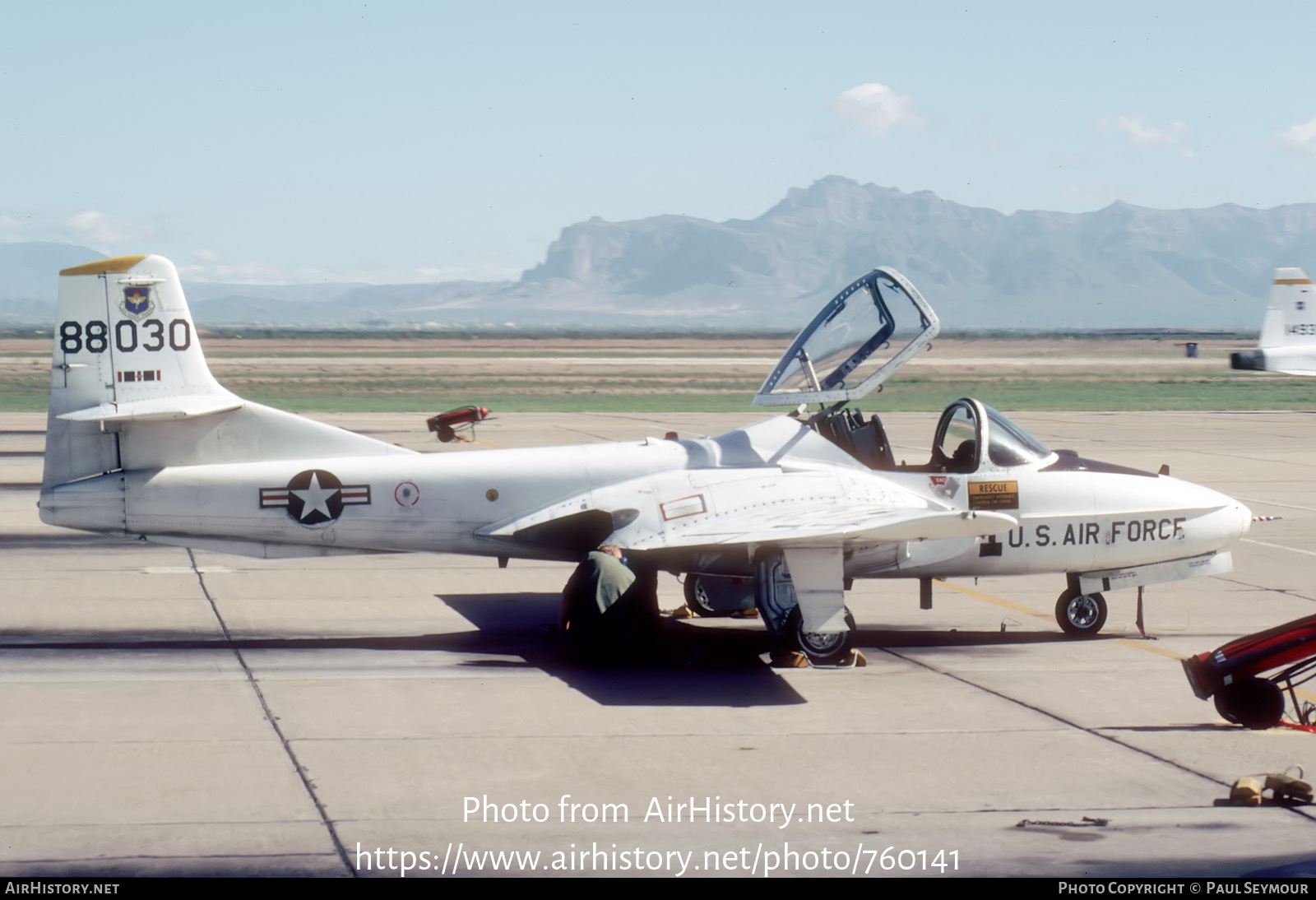 Aircraft Photo of 68-8030 / 88030 | Cessna T-37B Tweety Bird | USA - Air Force | AirHistory.net #760141