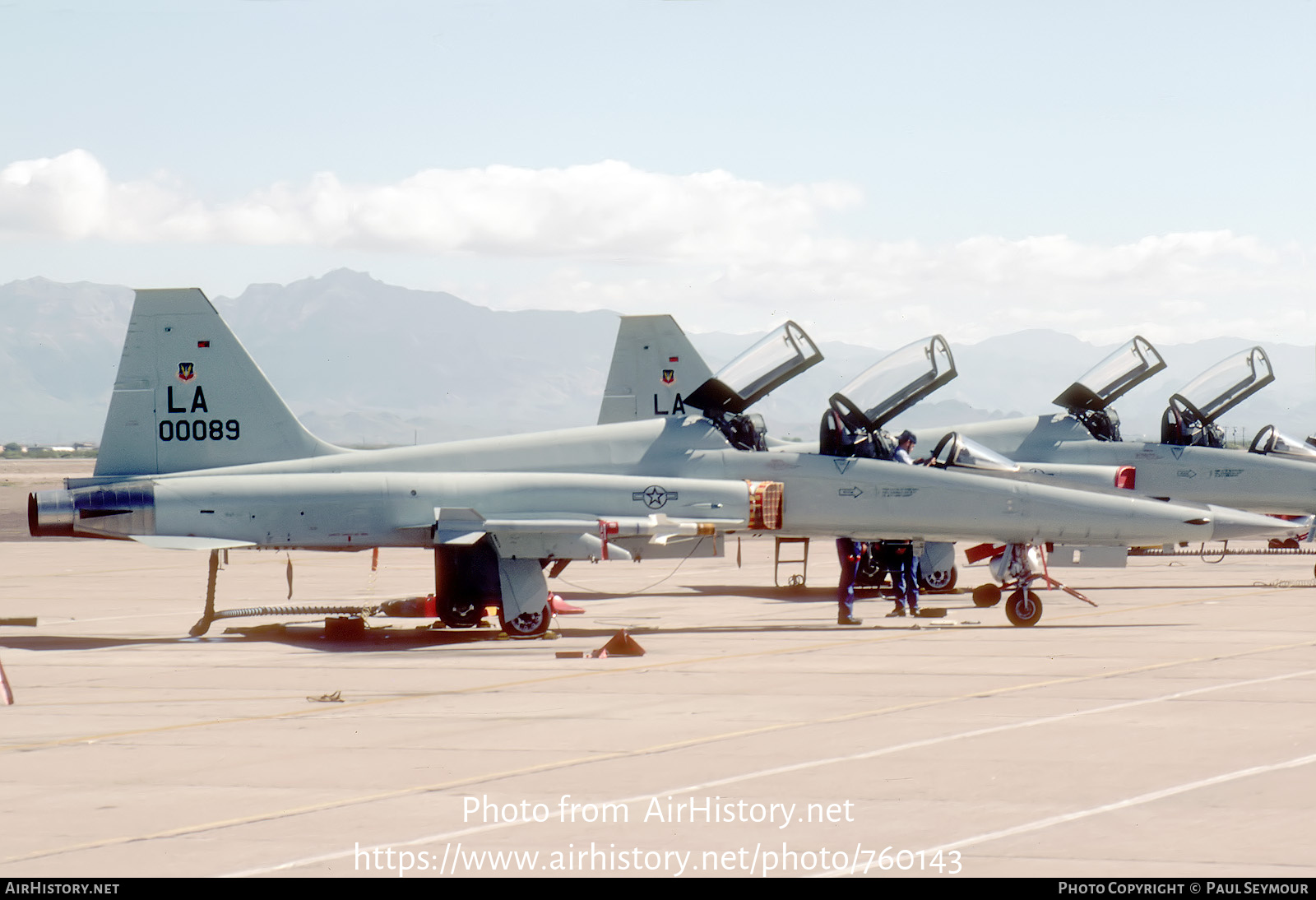 Aircraft Photo of 82-0089 / 00089 | Northrop F-5F Tiger II | USA - Air Force | AirHistory.net #760143