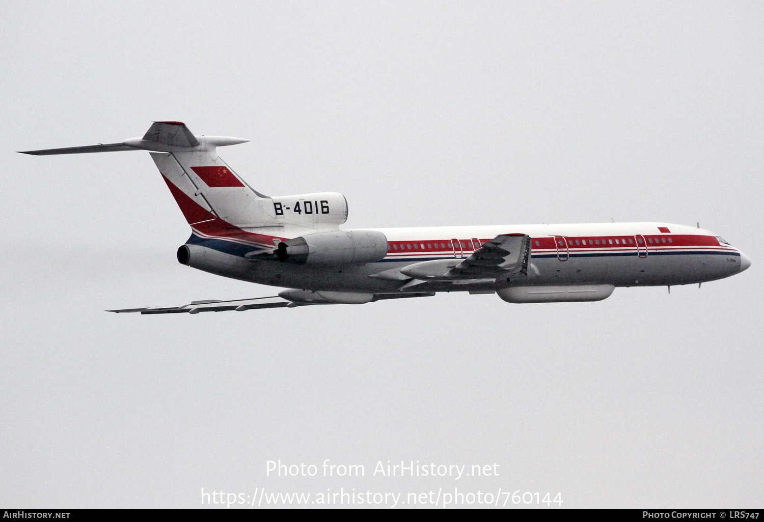 Aircraft Photo of B-4016 | Tupolev Tu-154M/D | AirHistory.net #760144