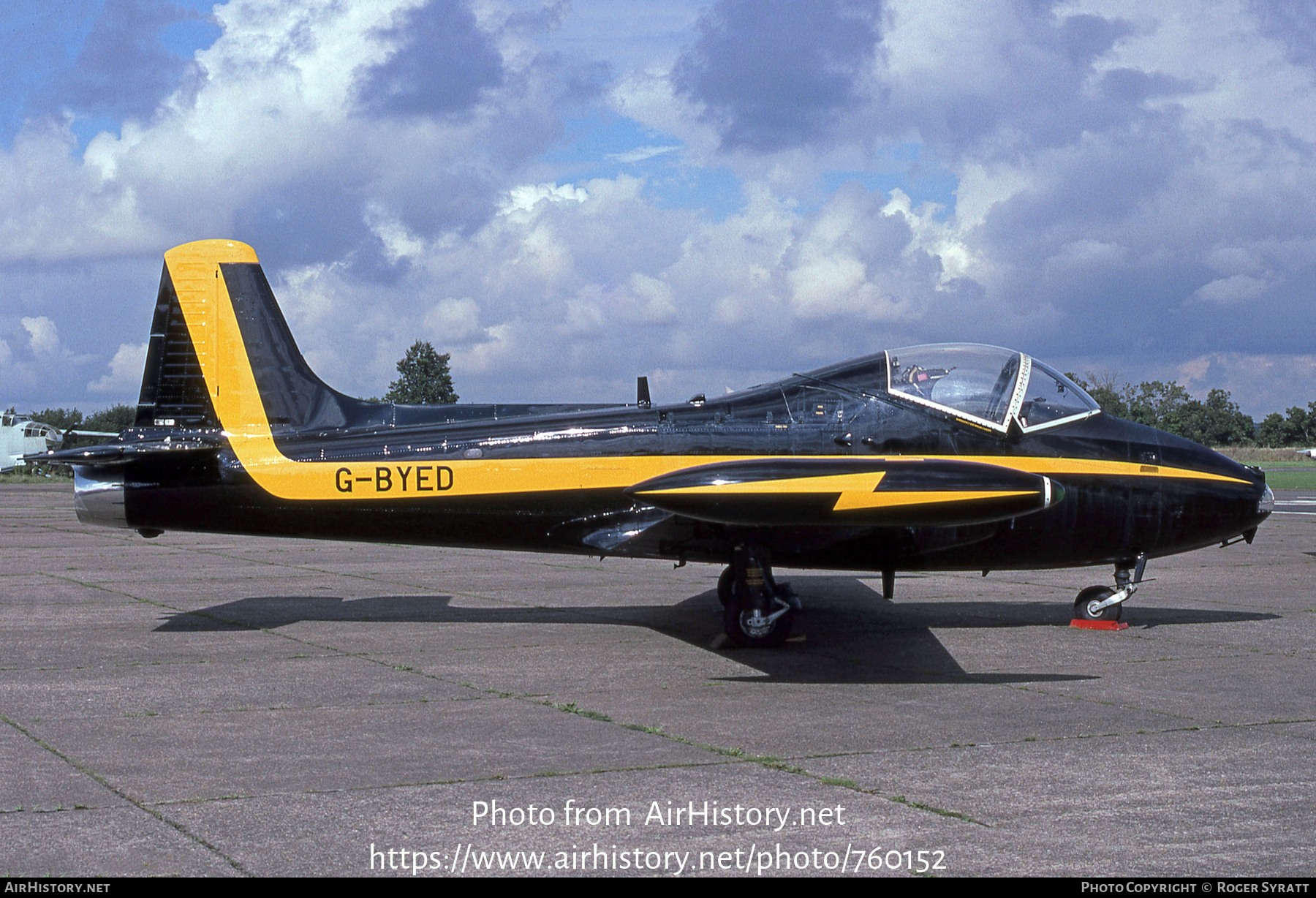 Aircraft Photo of G-BYED | BAC 84 Jet Provost T5A | AirHistory.net #760152