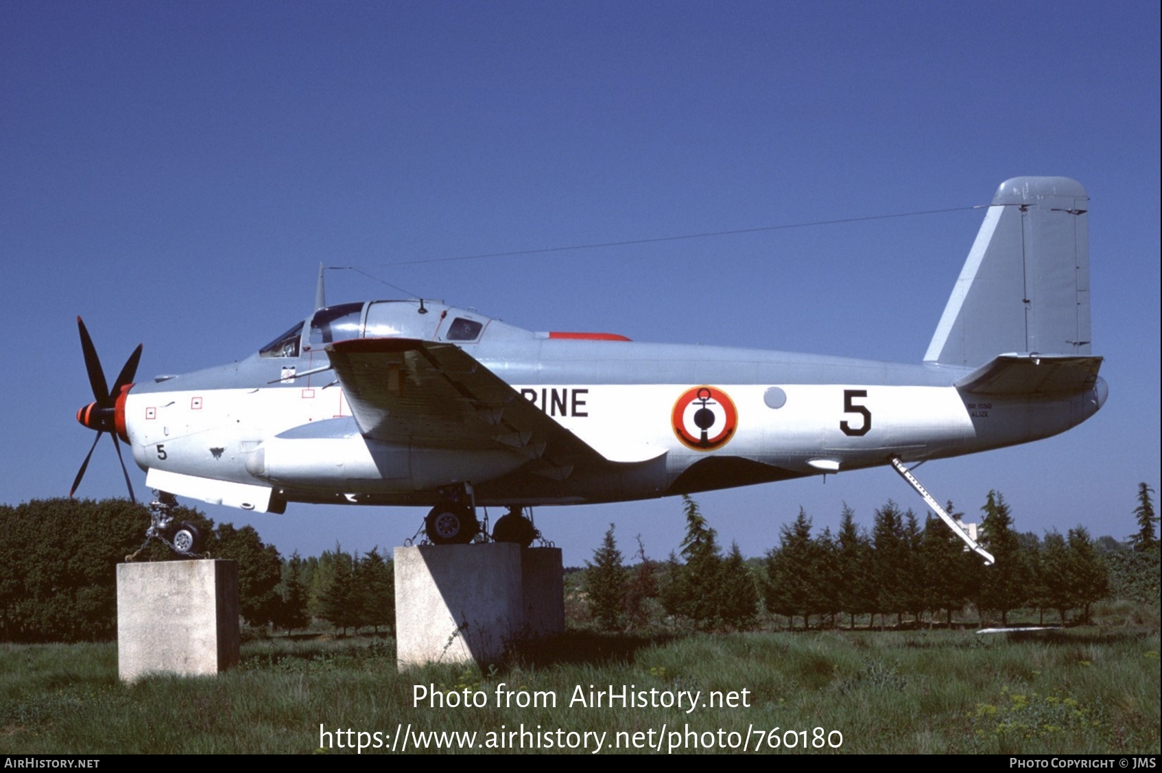 Aircraft Photo of 5 | Bréguet 1050 Alizé | France - Navy | AirHistory.net #760180