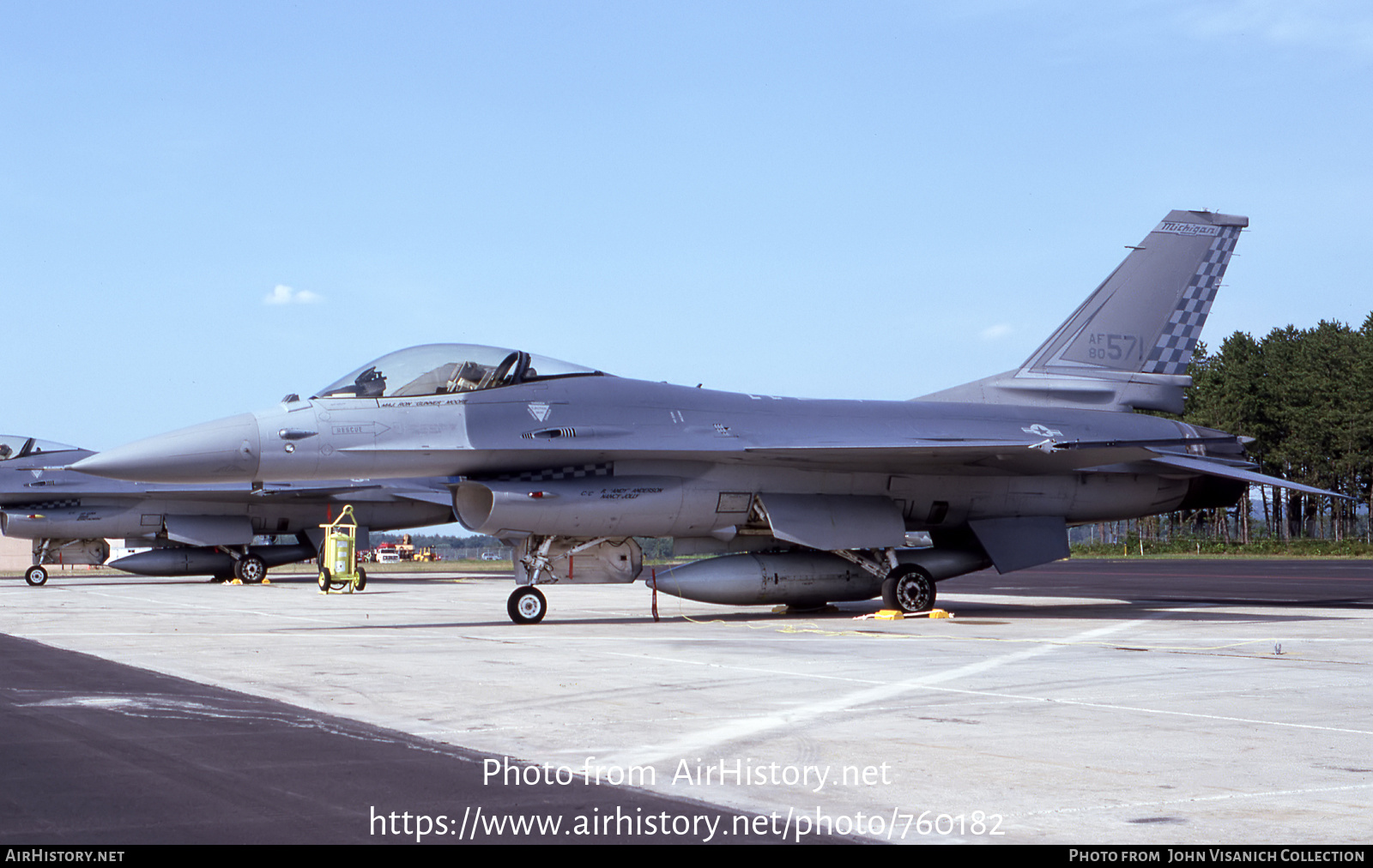 Aircraft Photo of 80-0571 / AF80-571 | General Dynamics F-16A Fighting Falcon | USA - Air Force | AirHistory.net #760182