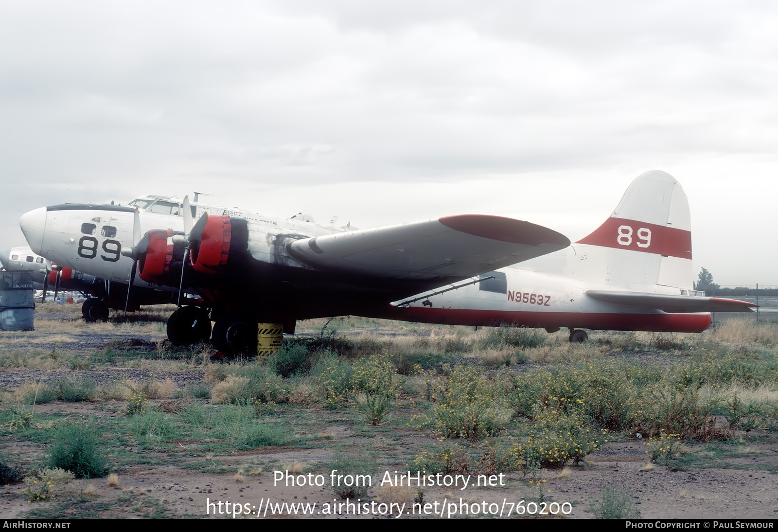 Aircraft Photo of N9563Z | Boeing B-17G/AT Flying Fortress | AirHistory.net #760200