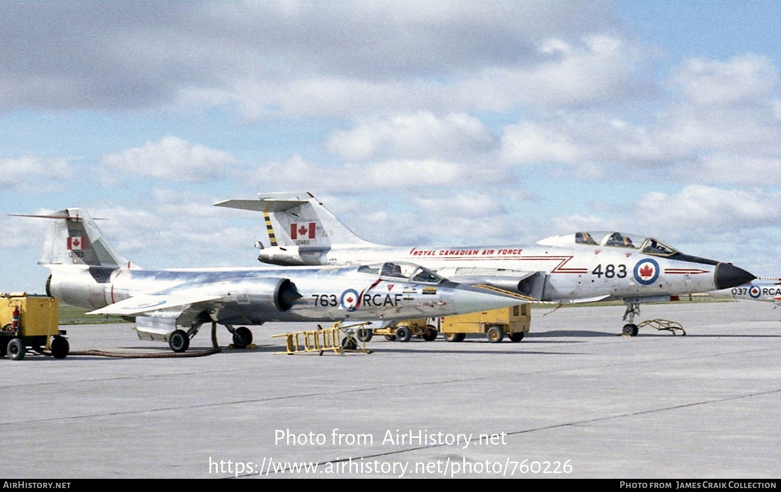 Aircraft Photo of 12763 | Canadair CF-104 Starfighter | Canada - Air Force | AirHistory.net #760226