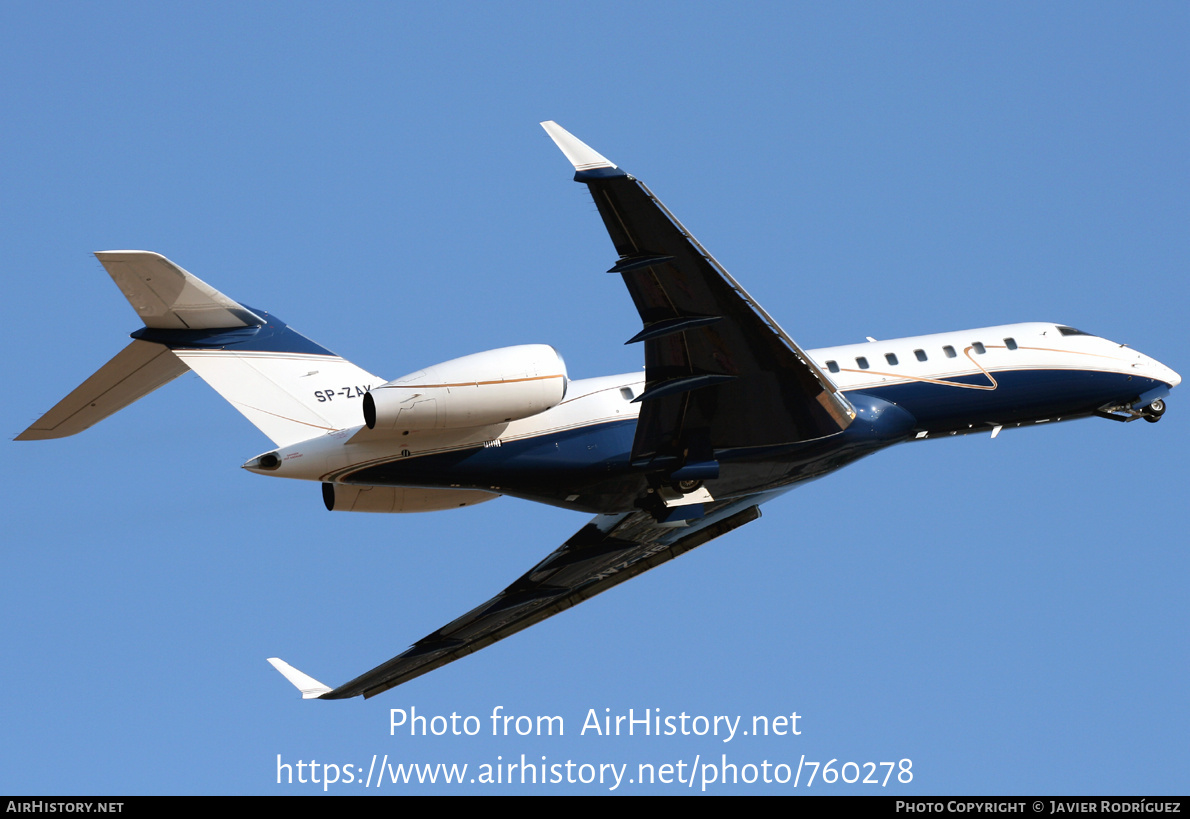 Aircraft Photo of SP-ZAK | Bombardier Global 5000 (BD-700-1A11) | AirHistory.net #760278