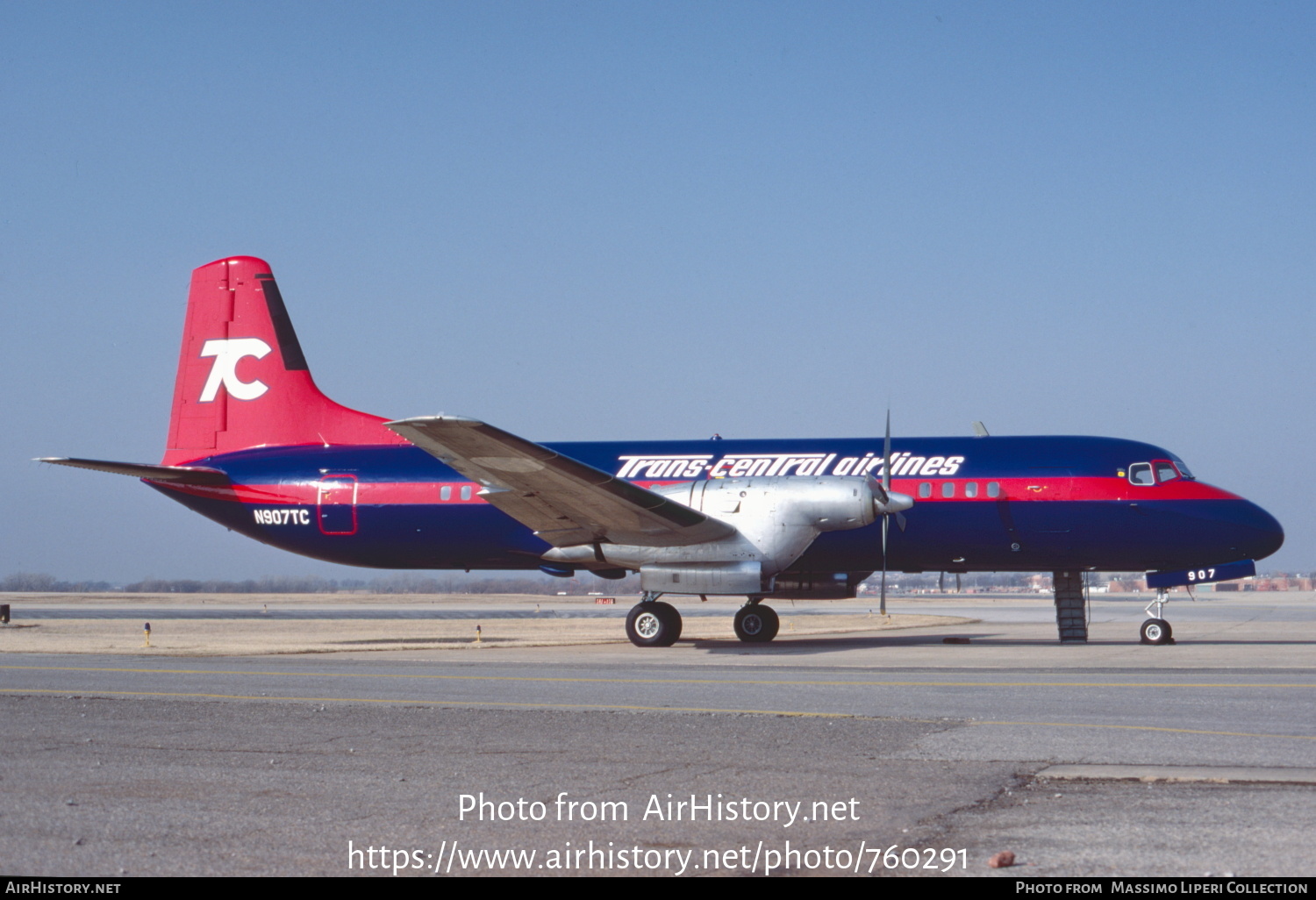 Aircraft Photo of N907TC | NAMC YS-11A-208 | Trans-Central Airlines | AirHistory.net #760291