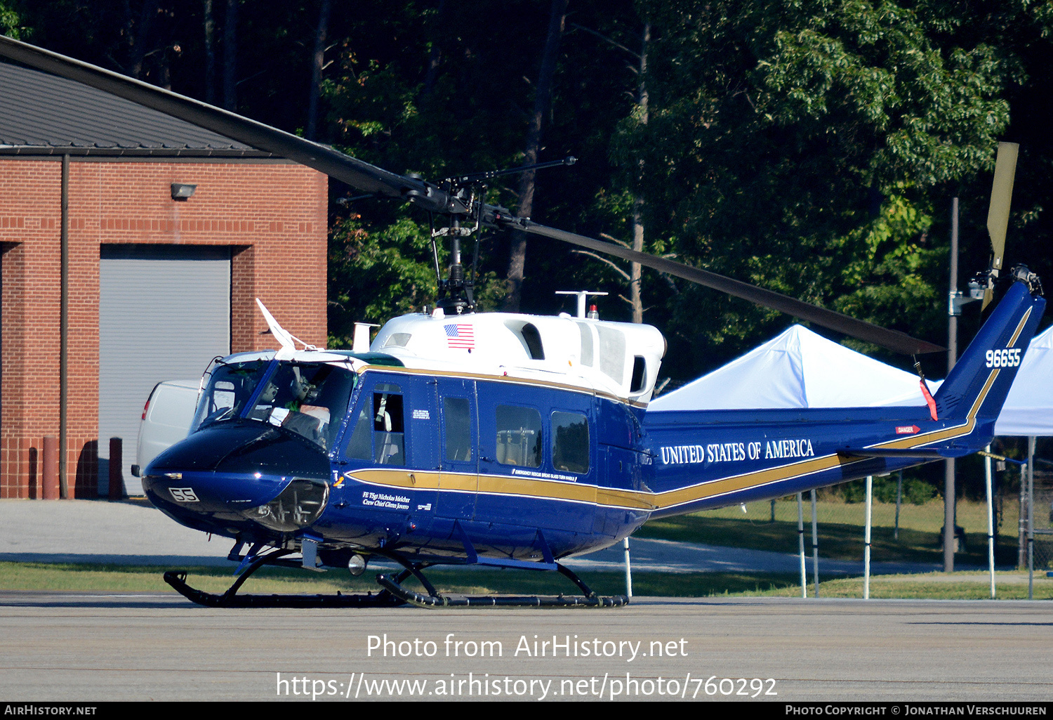 Aircraft Photo of 69-6655 / 96655 | Bell UH-1N Iroquois | USA - Air Force | AirHistory.net #760292