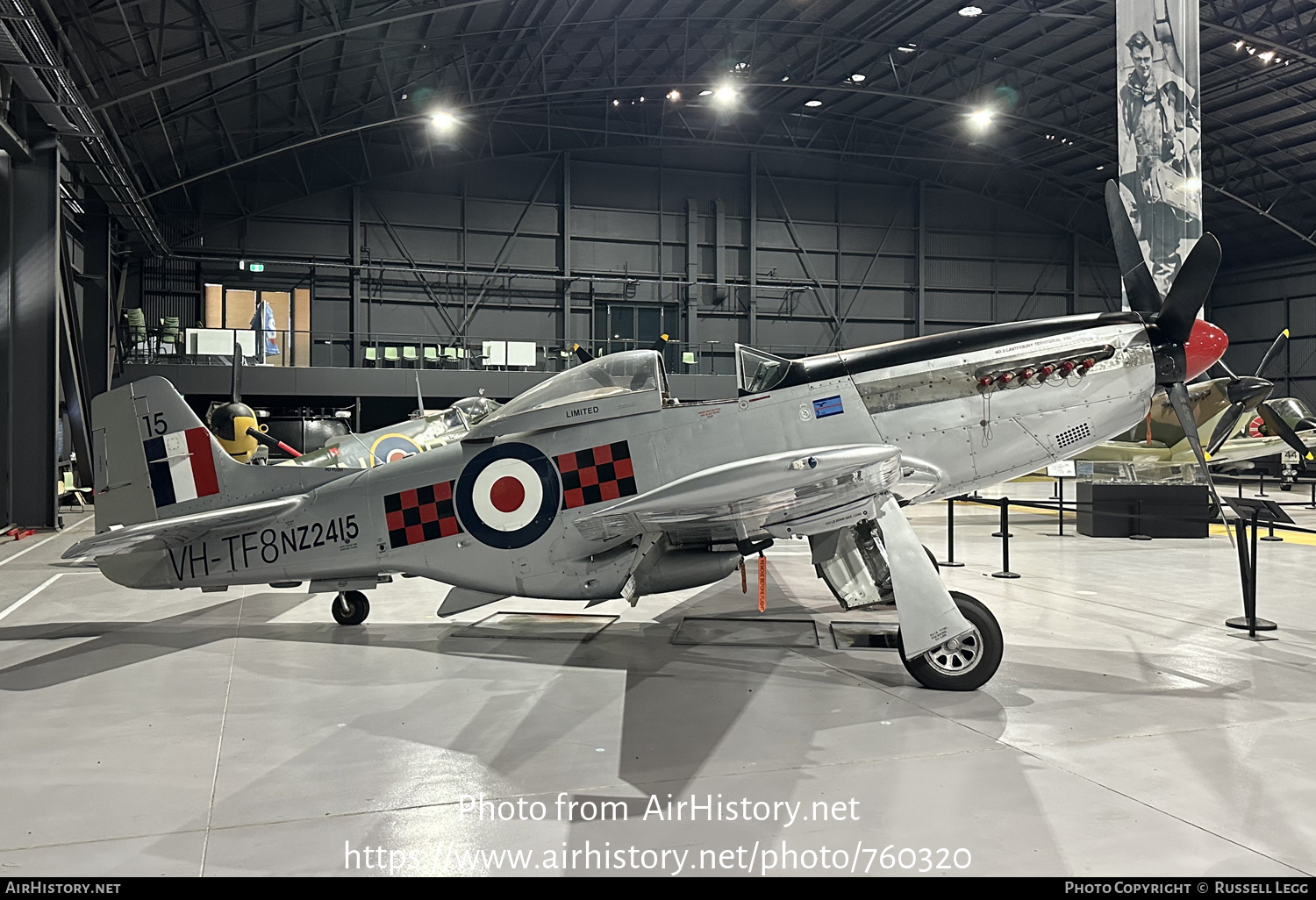 Aircraft Photo of VH-TF8 / NZ2415 | North American P-51D Mustang | New Zealand - Air Force | AirHistory.net #760320