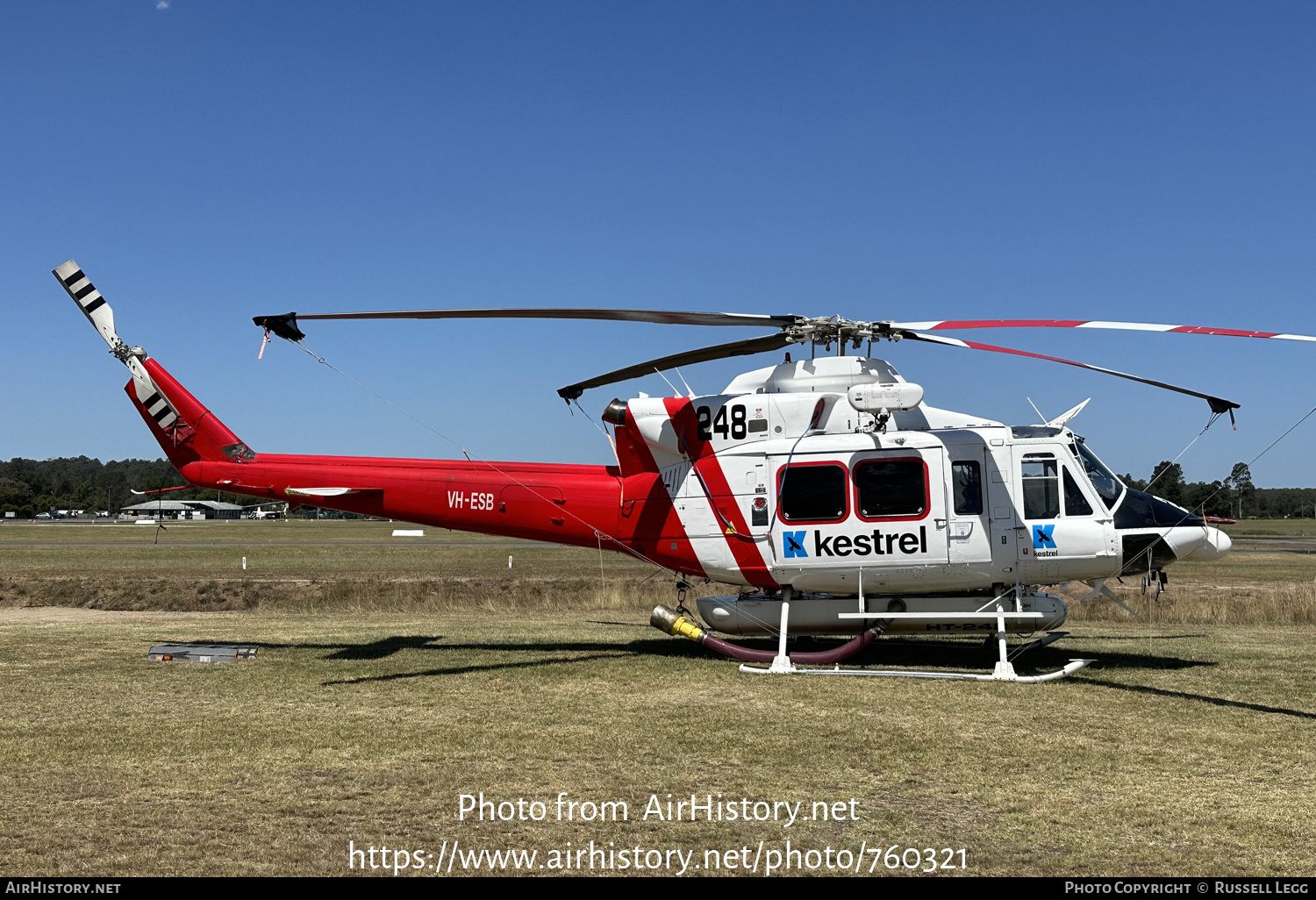 Aircraft Photo of VH-ESB | Bell 412EP | Kestrel Aviation | AirHistory.net #760321