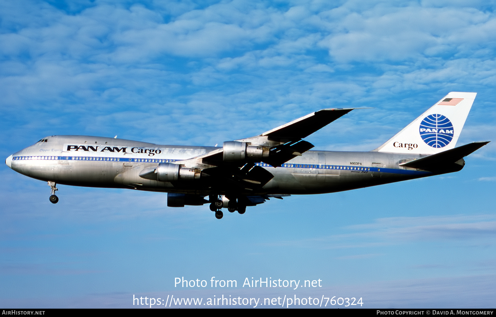 Aircraft Photo of N903PA | Boeing 747-123(SF) | Pan American World Airways - Pan Am Cargo | AirHistory.net #760324