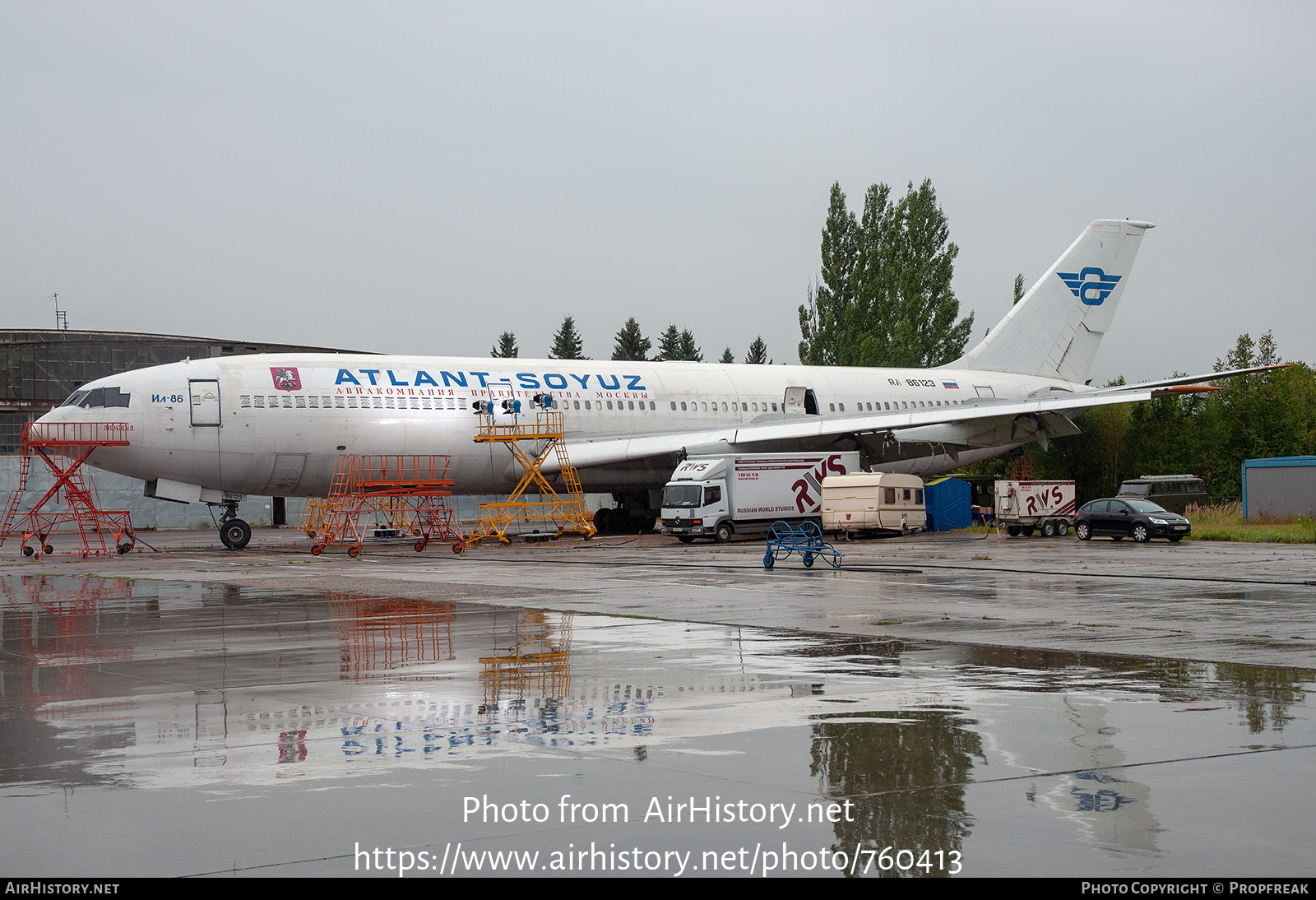 Aircraft Photo of RA-86123 | Ilyushin Il-86 | Atlant-Soyuz Airlines | AirHistory.net #760413