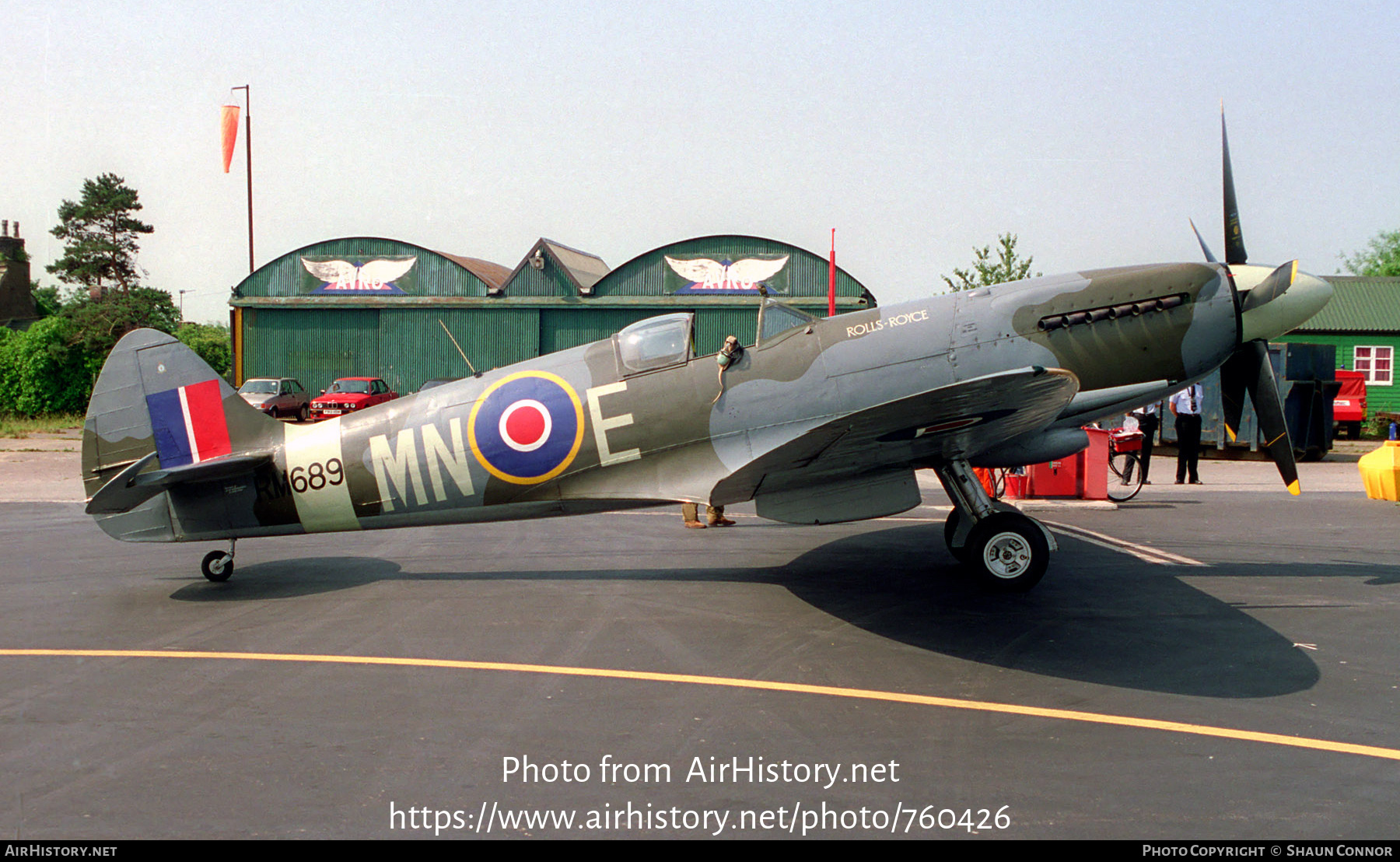 Aircraft Photo of G-ALGT / RM689 | Supermarine 379 Spitfire F14E | Rolls-Royce | UK - Air Force | AirHistory.net #760426