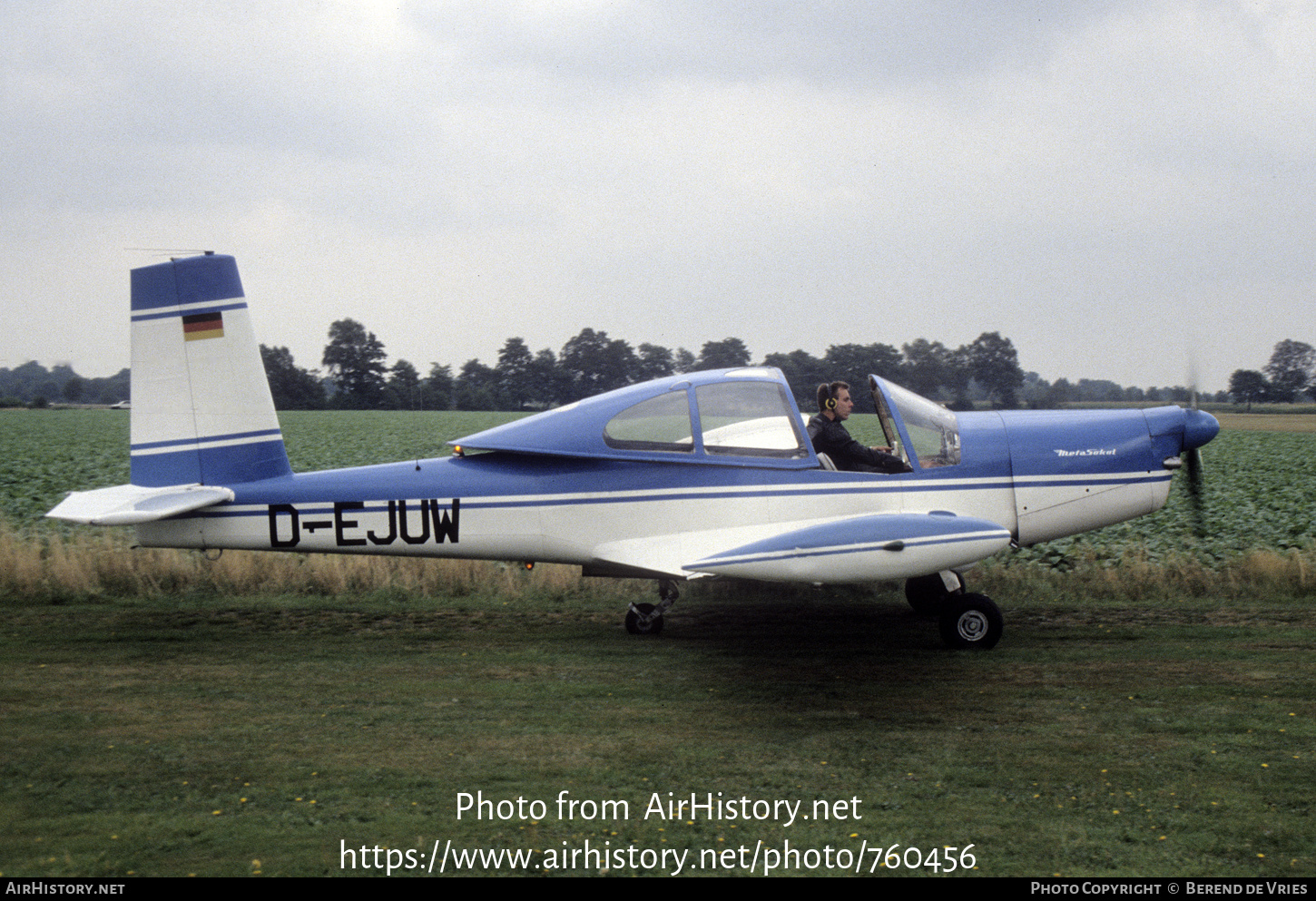 Aircraft Photo of D-EJUW | Orličan L-40 Meta Sokol | AirHistory.net #760456