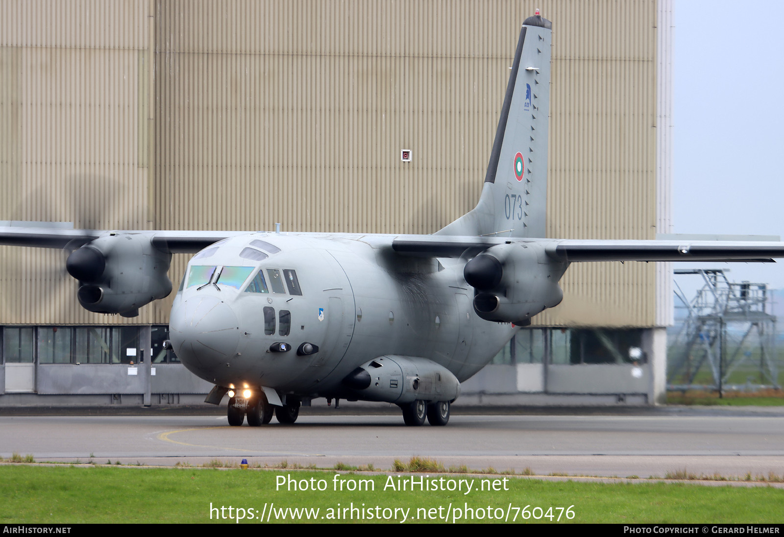 Aircraft Photo of 073 | Alenia C-27J Spartan | Bulgaria - Air Force | AirHistory.net #760476