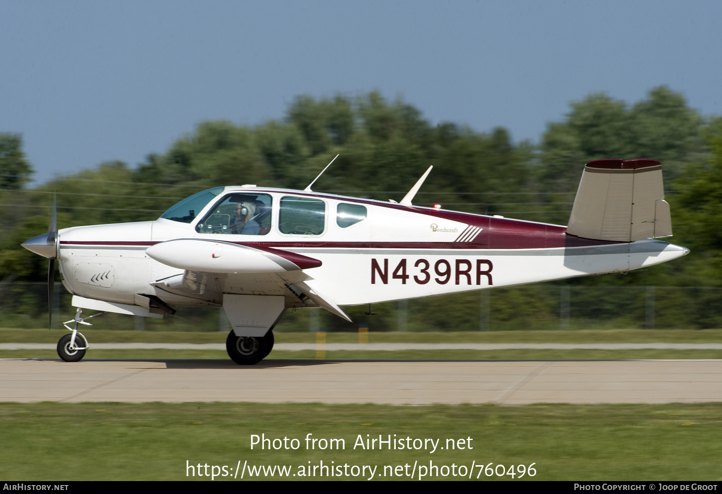 Aircraft Photo of N439RR | Beech J35 Bonanza | AirHistory.net #760496