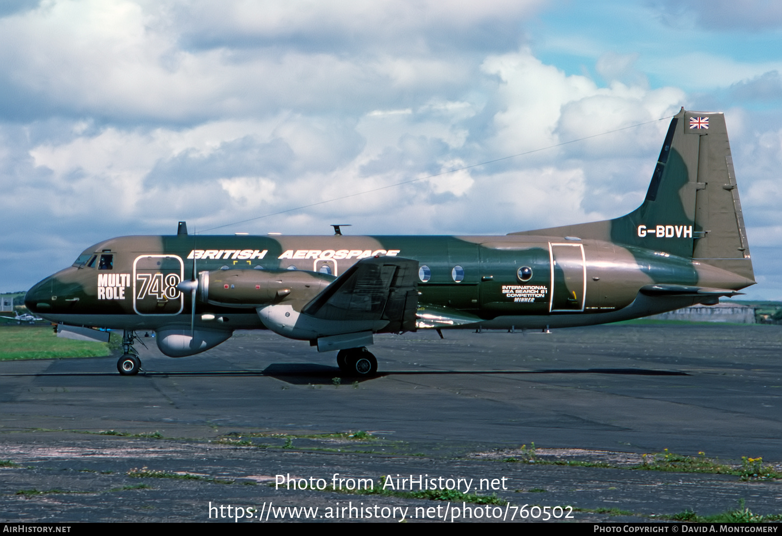 Aircraft Photo of G-BDVH | Hawker Siddeley HS-748 Srs2A/301LFD | British Aerospace | AirHistory.net #760502