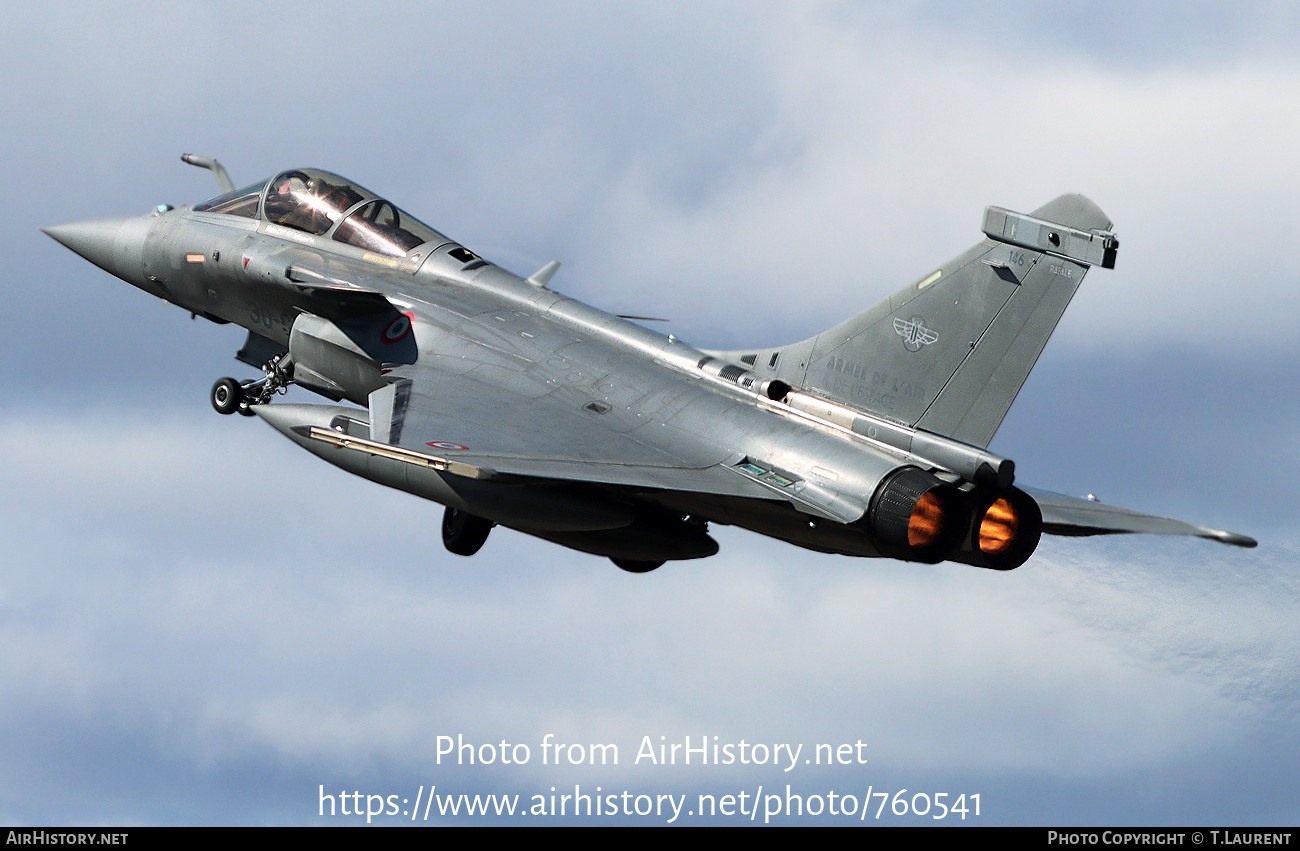 Aircraft Photo of 146 | Dassault Rafale C | France - Air Force | AirHistory.net #760541