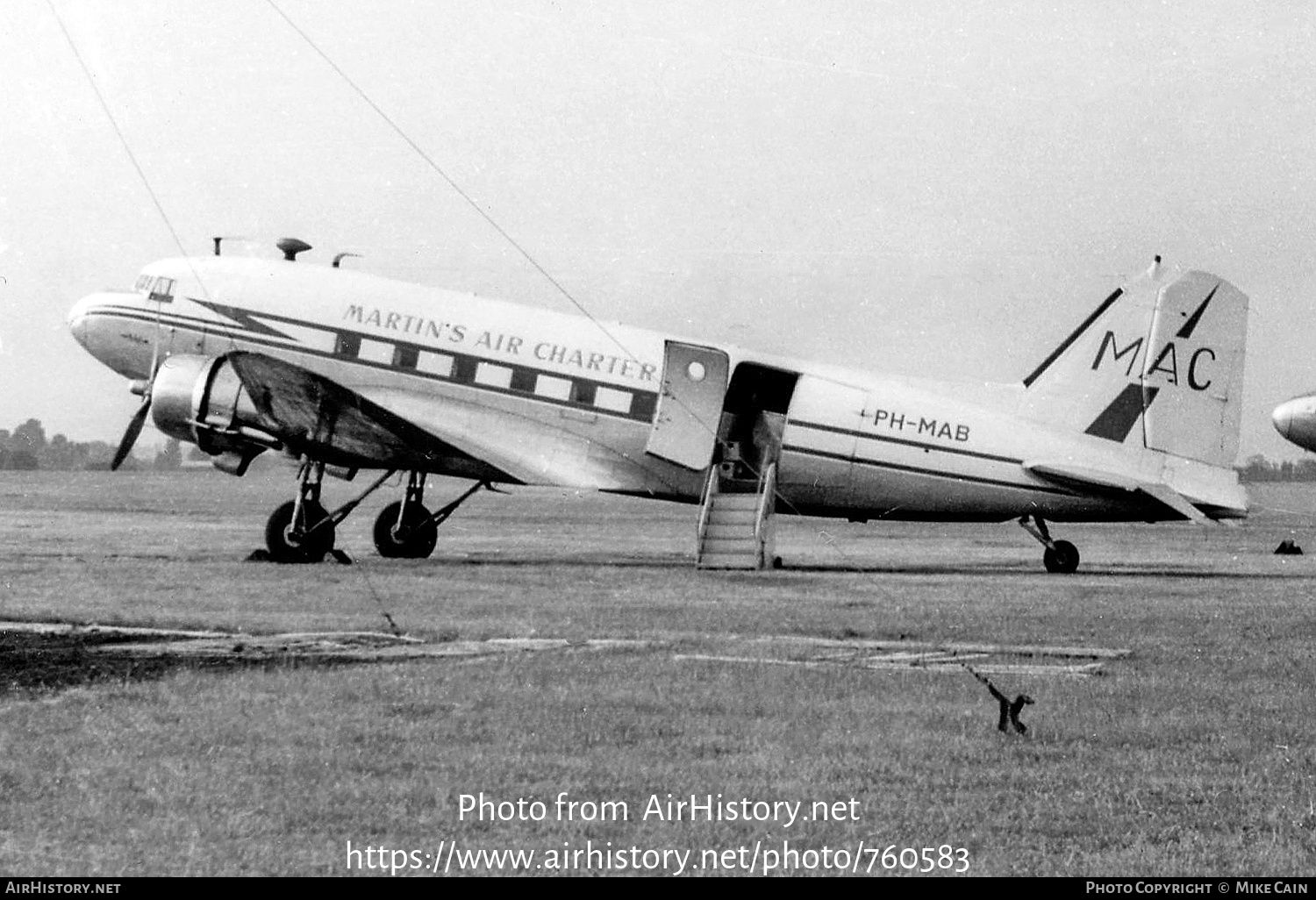 Aircraft Photo of PH-MAB | Douglas C-47 Skytrain | Martin's Air Charter - MAC | AirHistory.net #760583