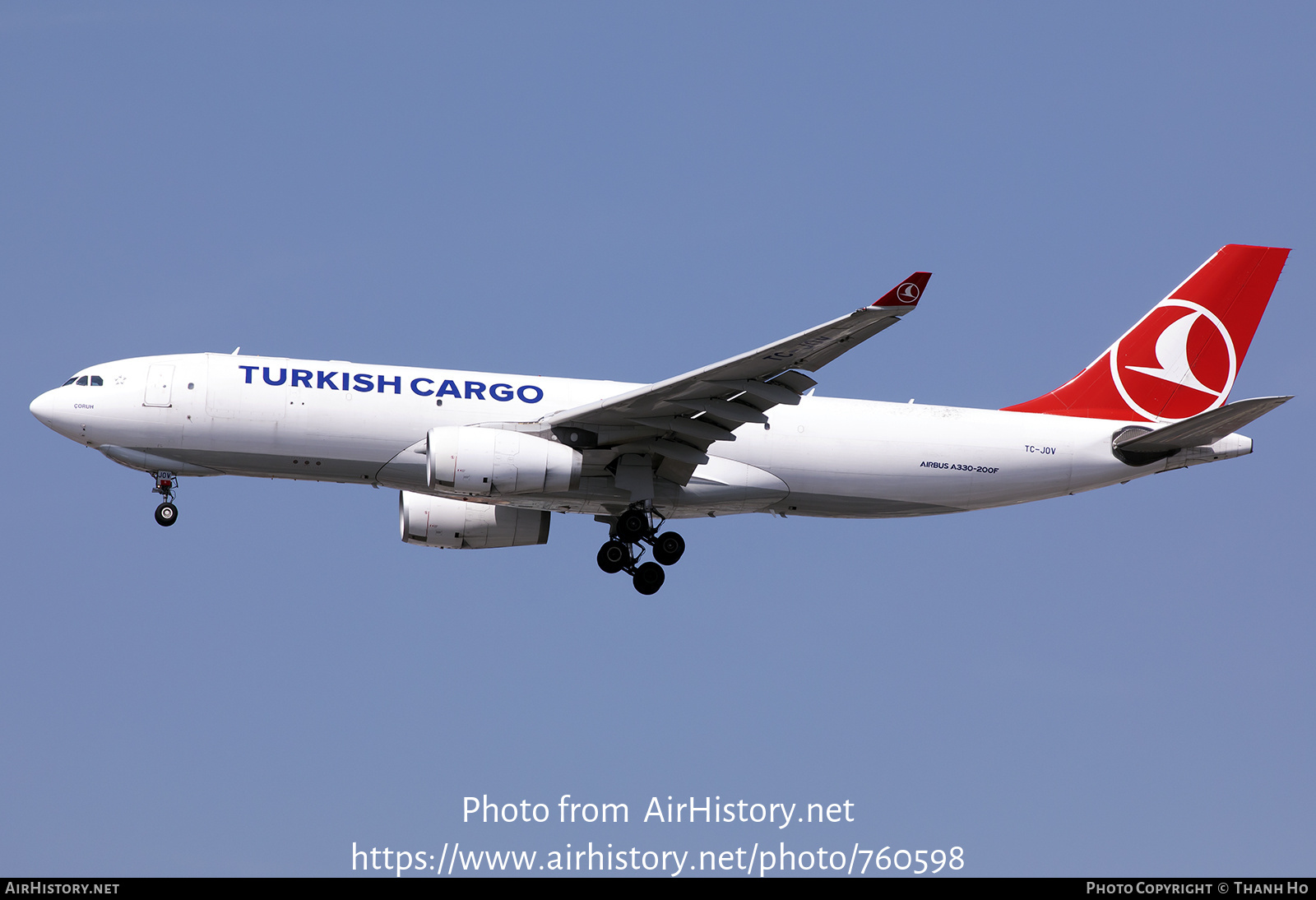 Aircraft Photo of TC-JOV | Airbus A330-243F | Turkish Airlines Cargo | AirHistory.net #760598