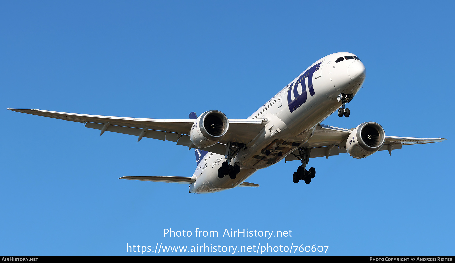 Aircraft Photo of SP-LSB | Boeing 787-9 Dreamliner | LOT Polish Airlines - Polskie Linie Lotnicze | AirHistory.net #760607