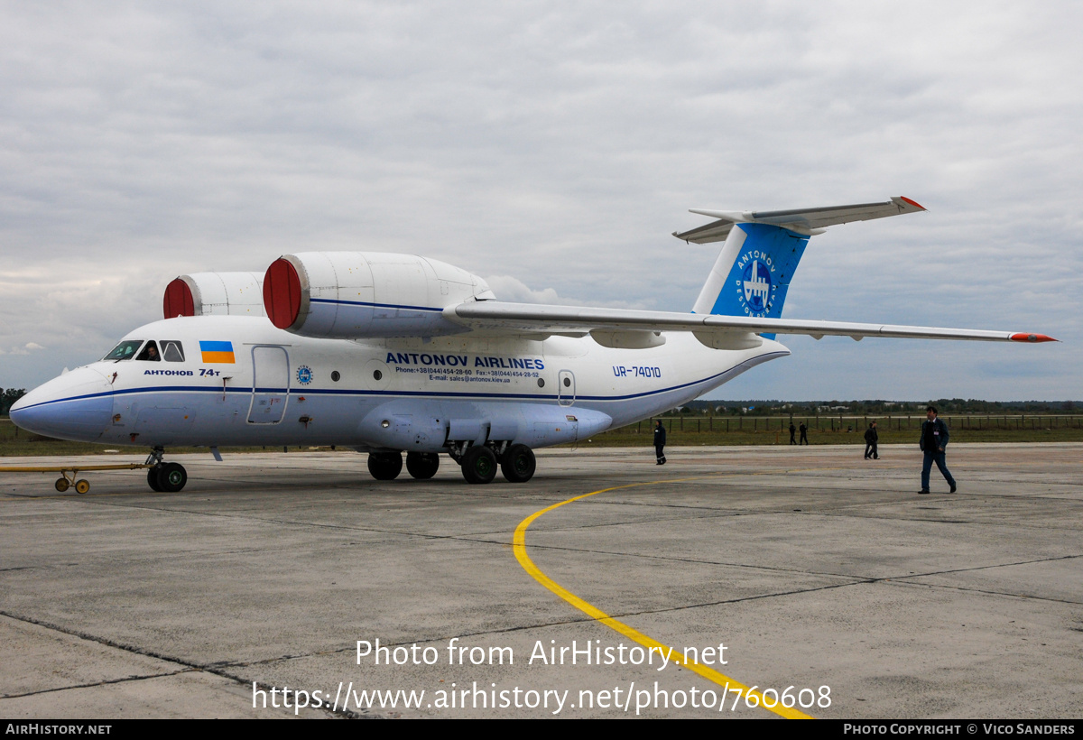 Aircraft Photo of UR-74010 | Antonov An-74T | Antonov Airlines | AirHistory.net #760608