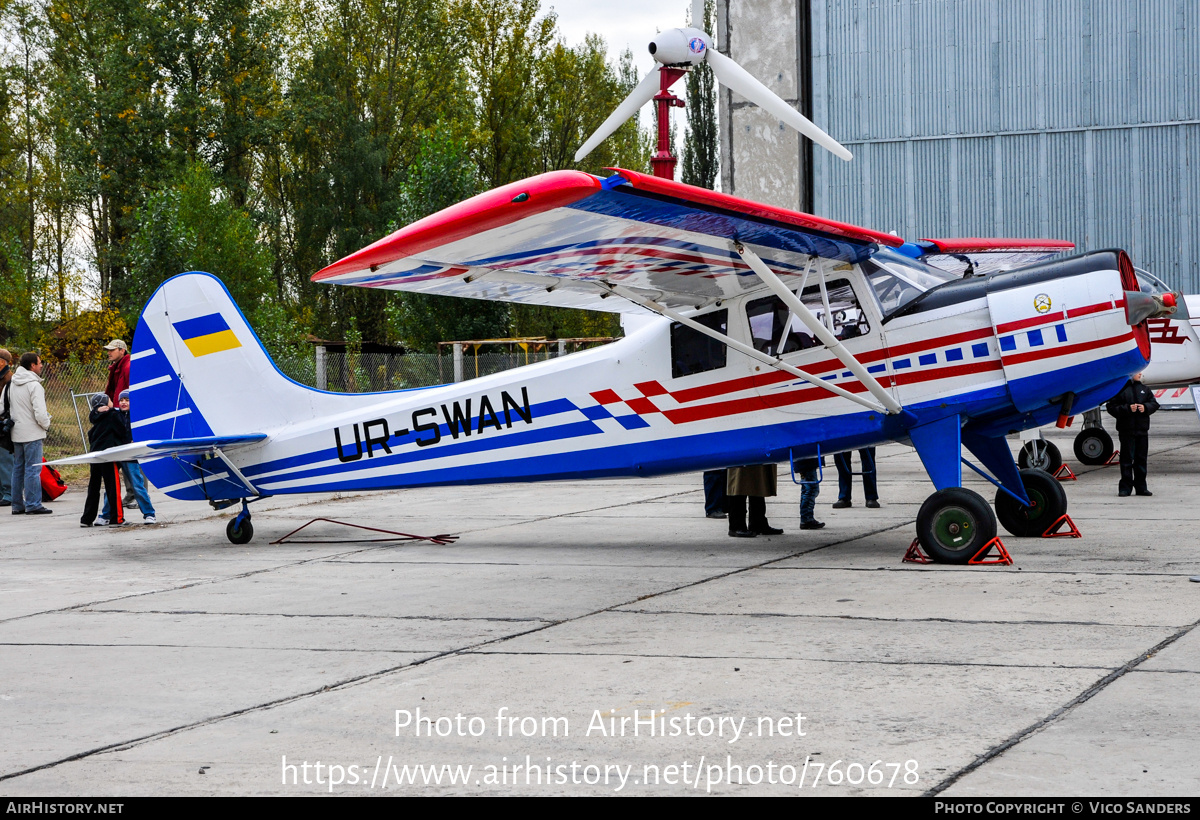 Aircraft Photo of UR-SWAN | Yakovlev Yak-12M | AirHistory.net #760678