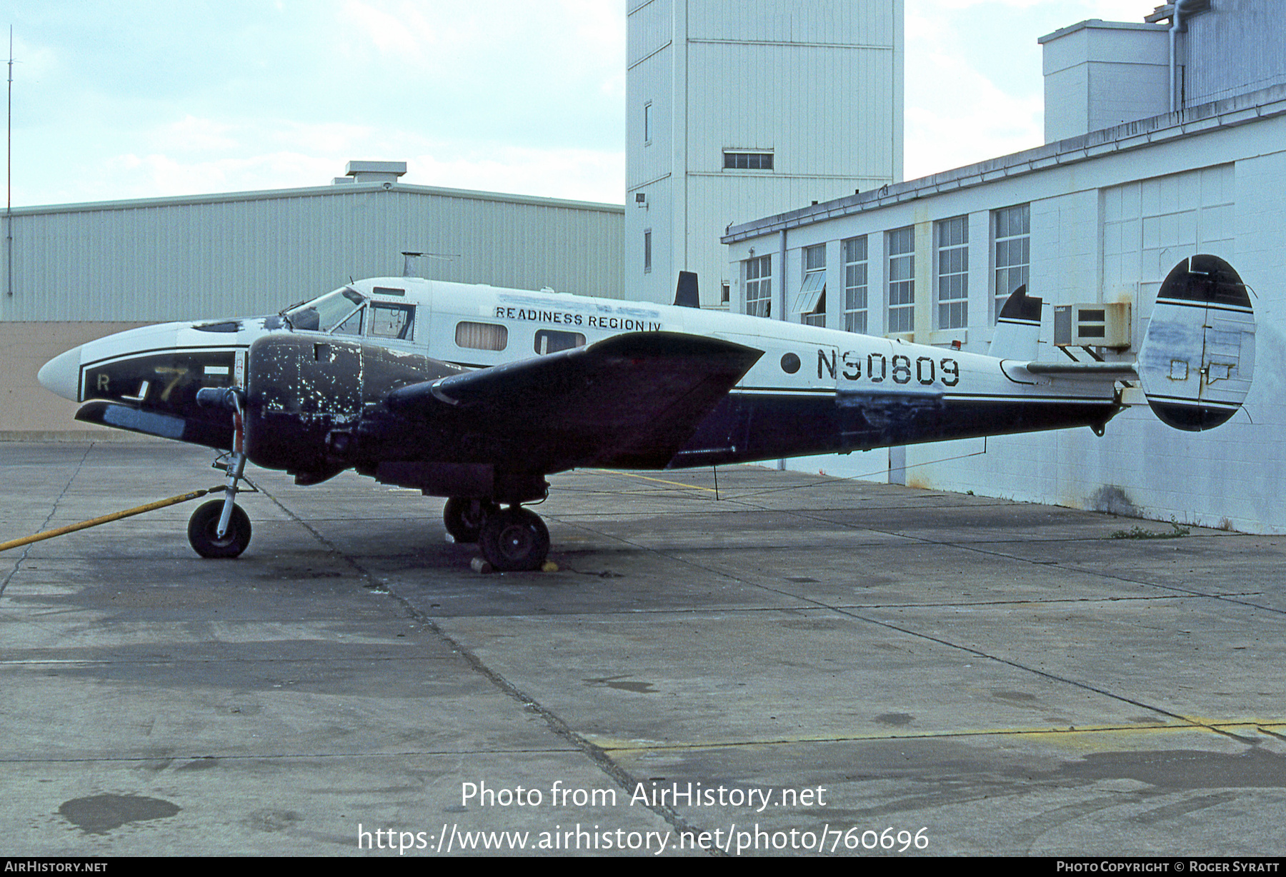 Aircraft Photo of N90809 | Beech NC-45J Expeditor/Tri-Gear | USA - Army | AirHistory.net #760696