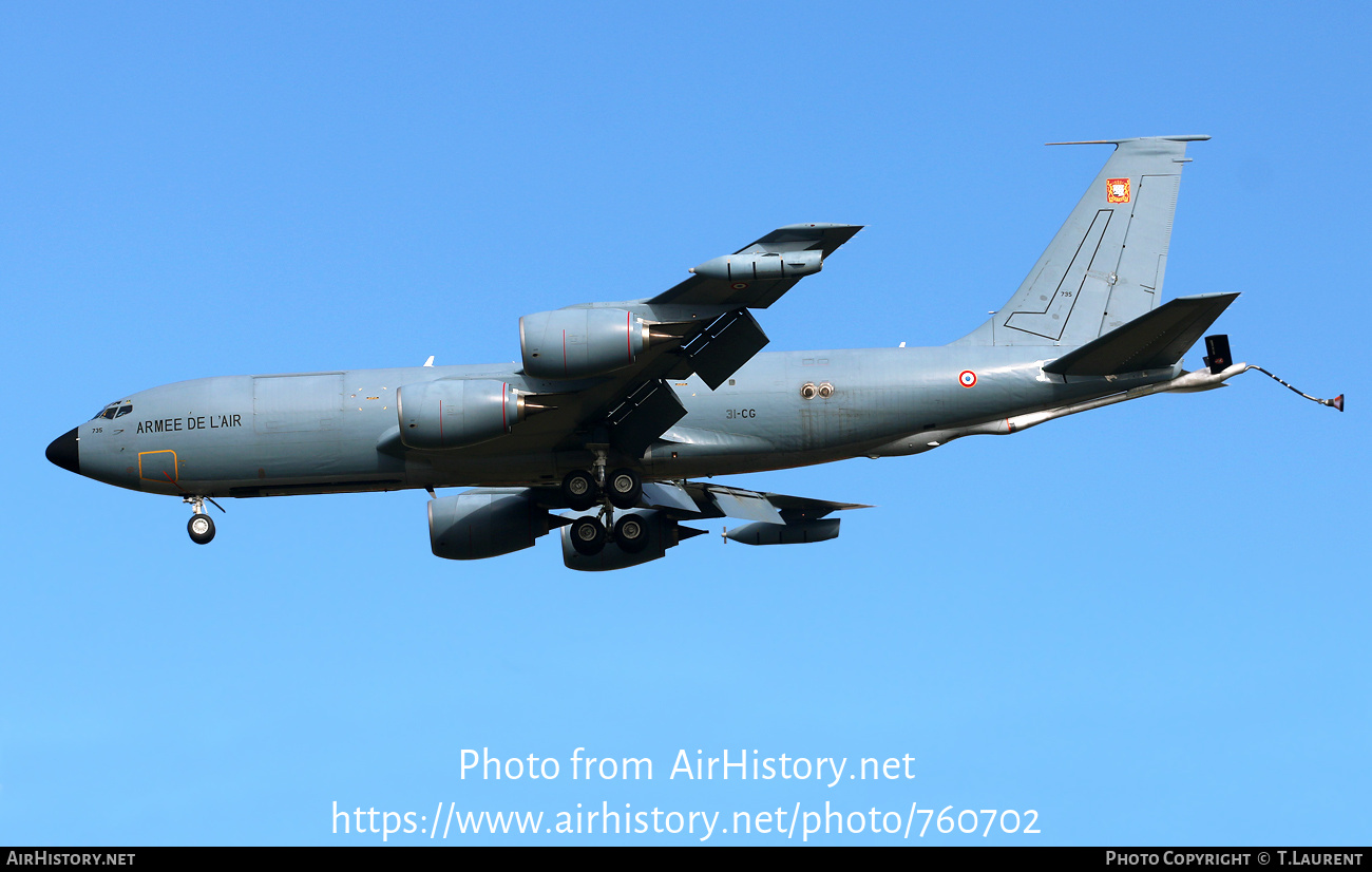 Aircraft Photo of 735 | Boeing C-135FR Stratotanker | France - Air Force | AirHistory.net #760702