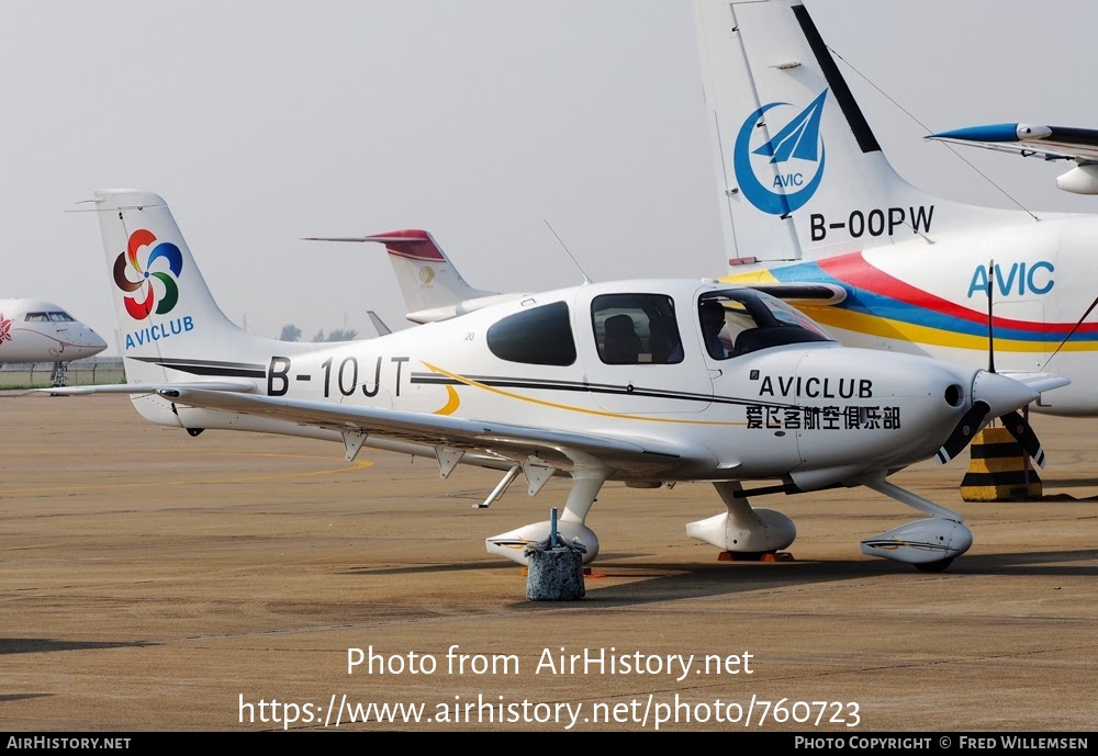 Aircraft Photo of B-10JT | Cirrus SR-20 G3 | Aviclub | AirHistory.net #760723