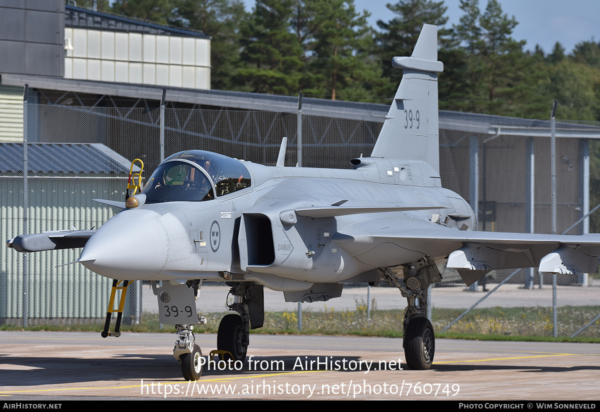 Aircraft Photo of 39-9 | Saab JAS 39E Gripen | Sweden - Air Force | AirHistory.net #760749