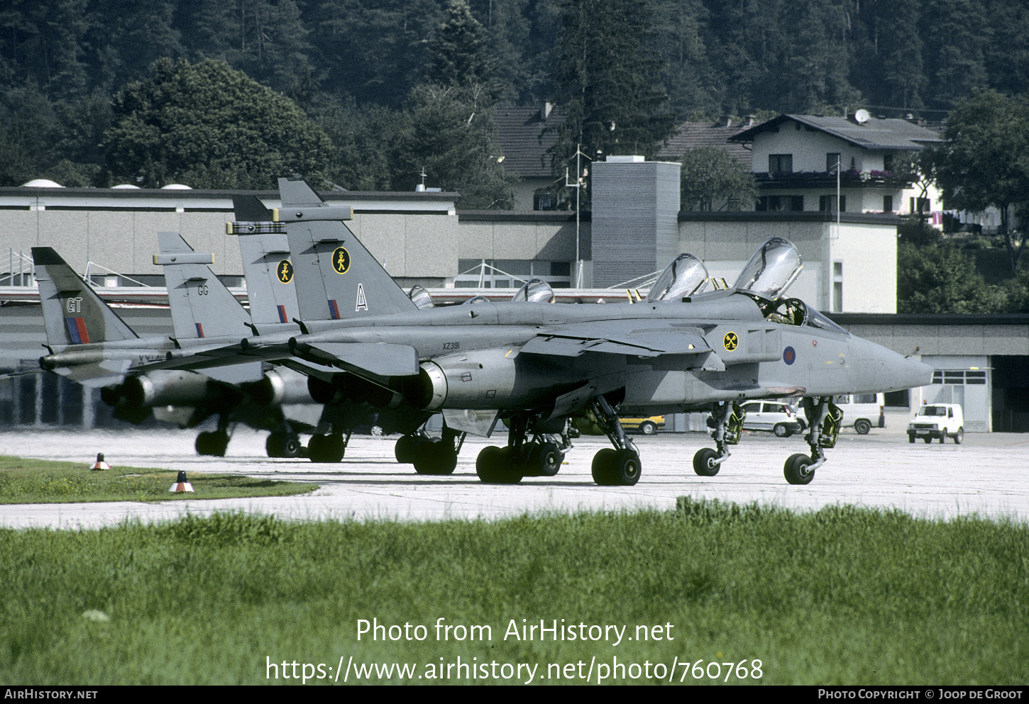 Aircraft Photo of XZ391 | Sepecat Jaguar GR3A | UK - Air Force | AirHistory.net #760768