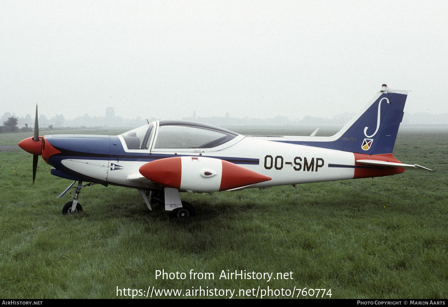 Aircraft Photo of OO-SMP | SIAI-Marchetti SF-260 | Ecole d'Aviation Civile / Burgerluchtvaartschool | AirHistory.net #760774