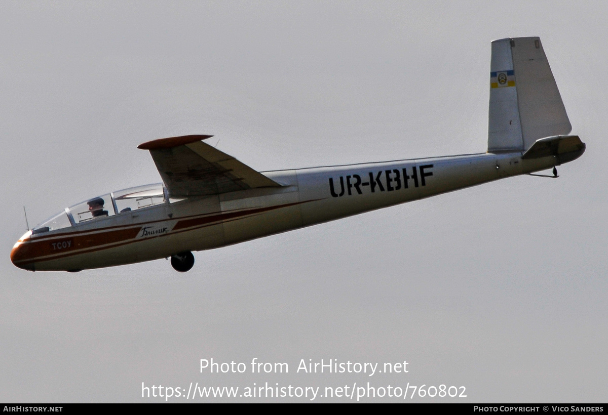 Aircraft Photo of UR-KBHF | Let L-13 Blanik | AirHistory.net #760802