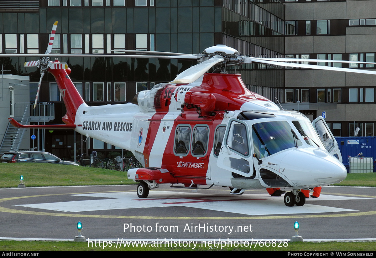 Aircraft Photo of SE-JRN | AgustaWestland AW-139 | Sjöfartsverket | AirHistory.net #760828