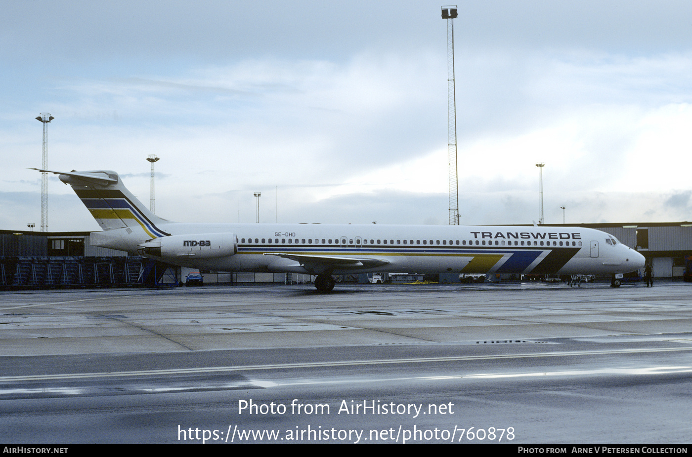 Aircraft Photo of SE-DHD | McDonnell Douglas MD-83 (DC-9-83) | Transwede Airways | AirHistory.net #760878