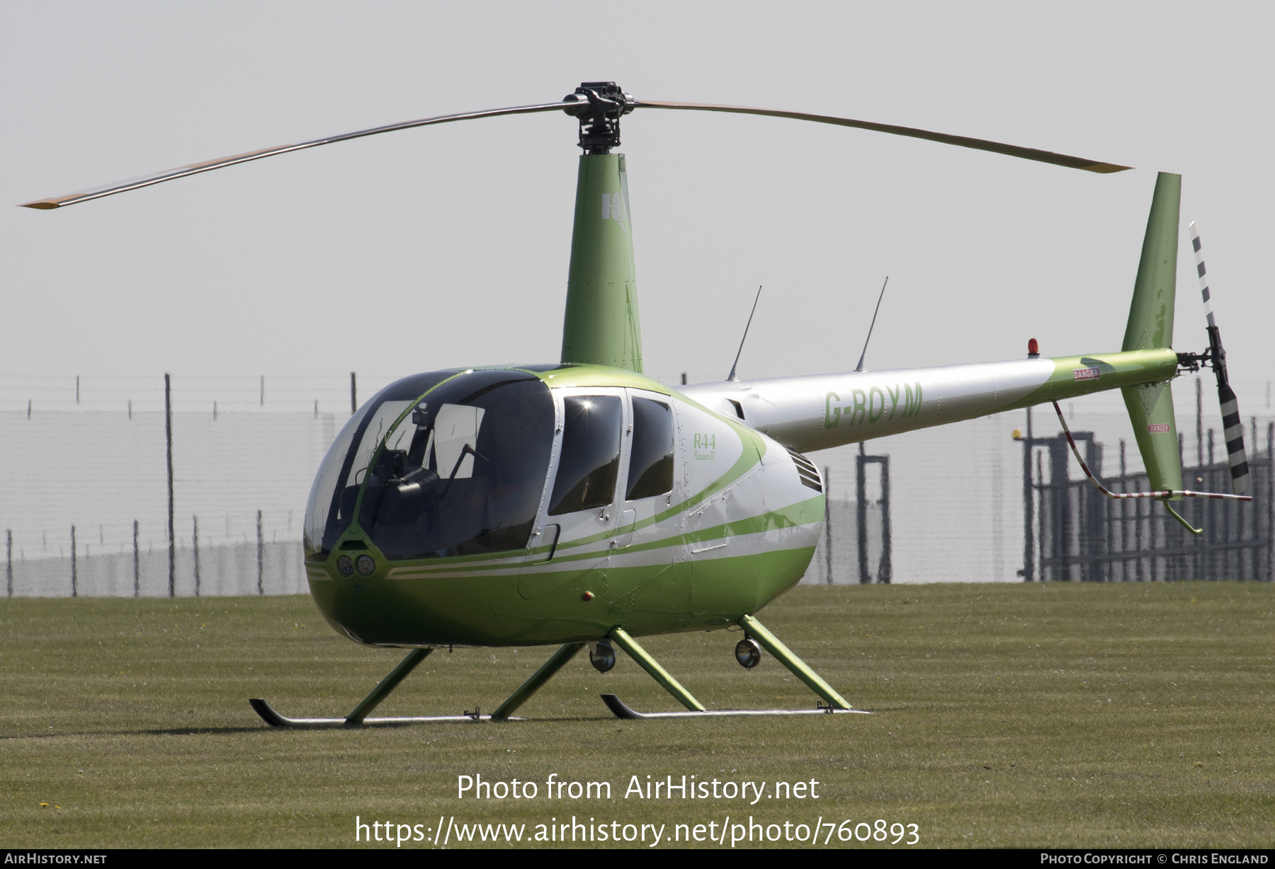 Aircraft Photo of G-ROYM | Robinson R-44 Raven II | AirHistory.net #760893