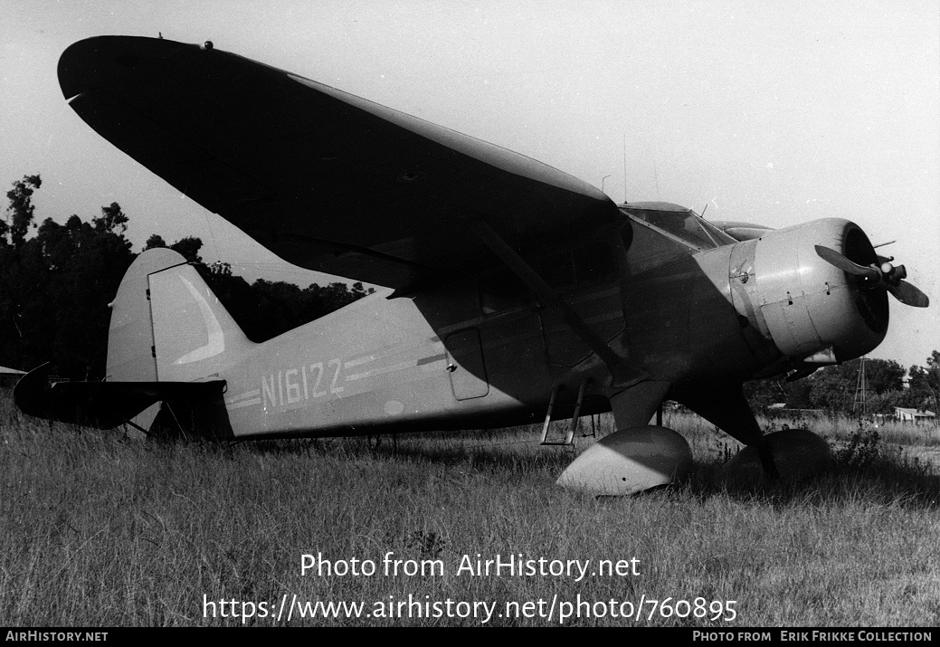 Aircraft Photo of N16122 | Stinson SR-7B Reliant | AirHistory.net #760895