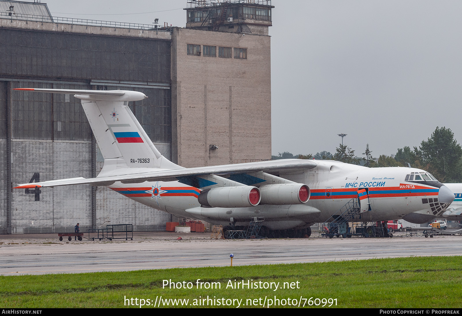 Aircraft Photo of RA-76363 | Ilyushin Il-76TD | MChS Rossii - Russia Ministry for Emergency Situations | AirHistory.net #760991