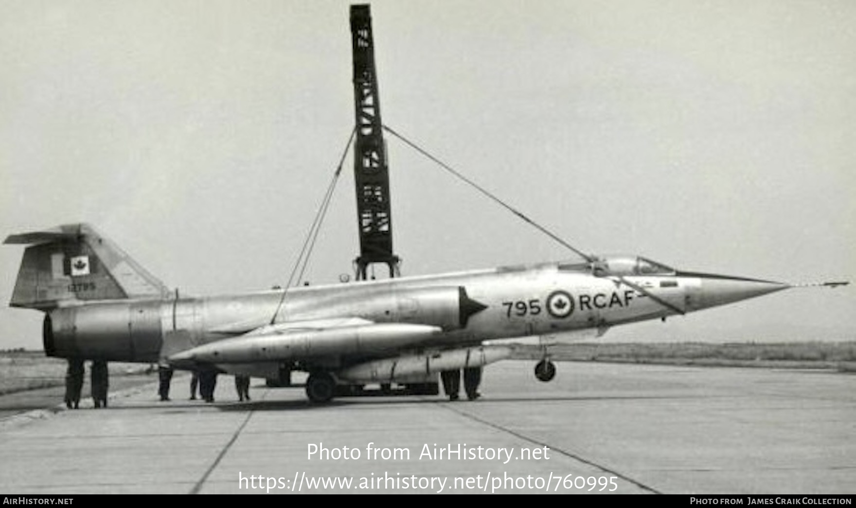 Aircraft Photo of 12795 | Canadair CF-104 Starfighter | Canada - Air Force | AirHistory.net #760995