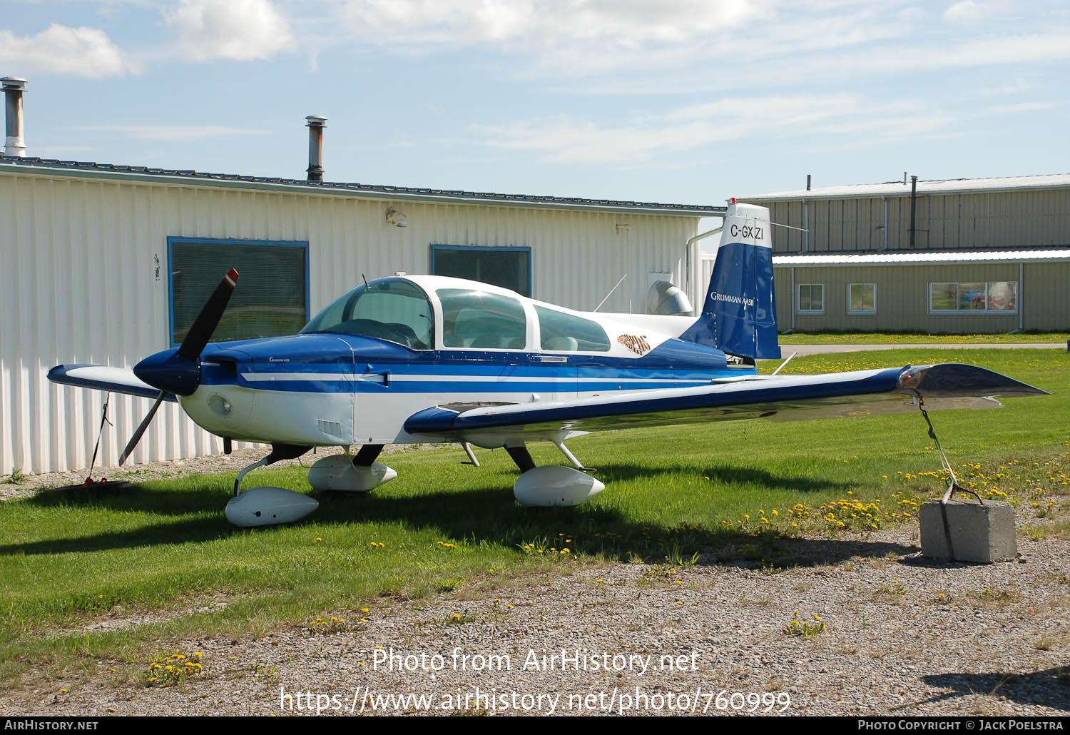 Aircraft Photo of C-GXZI | Grumman American AA-5B Tiger | AirHistory.net #760999