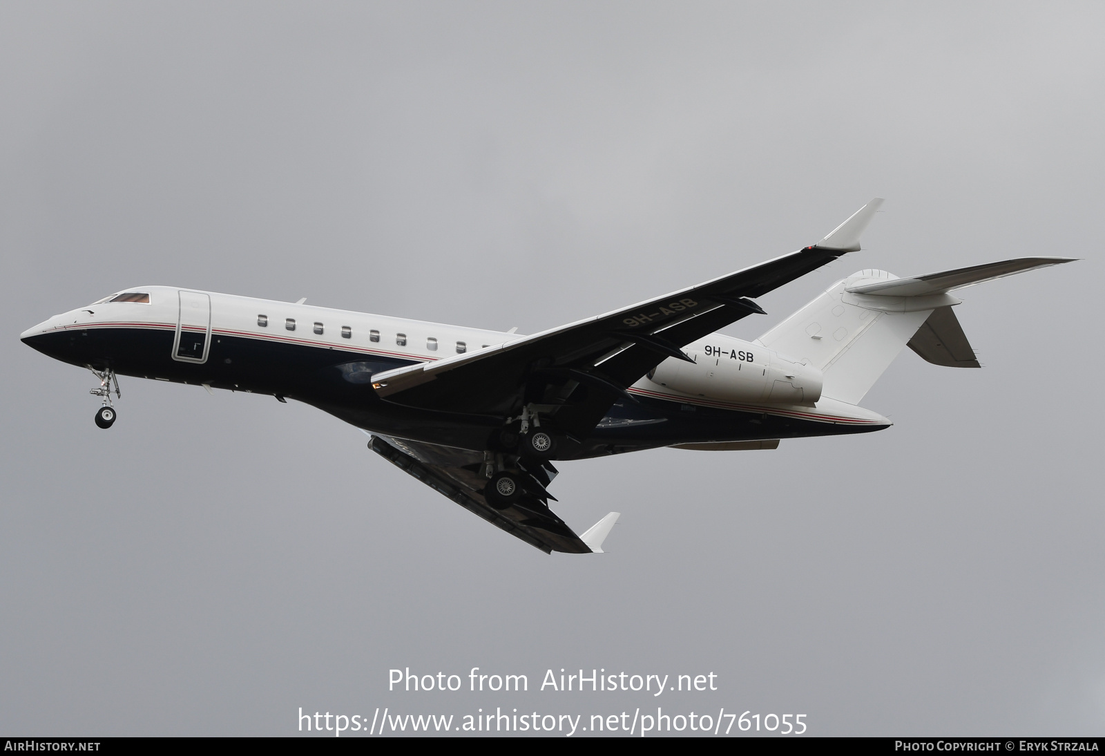 Aircraft Photo of 9H-ASB | Bombardier Global 5000 (BD-700-1A11) | AirHistory.net #761055