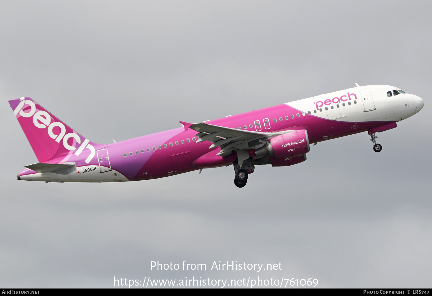 Aircraft Photo of JA801P | Airbus A320-214 | Peach Aviation | AirHistory.net #761069