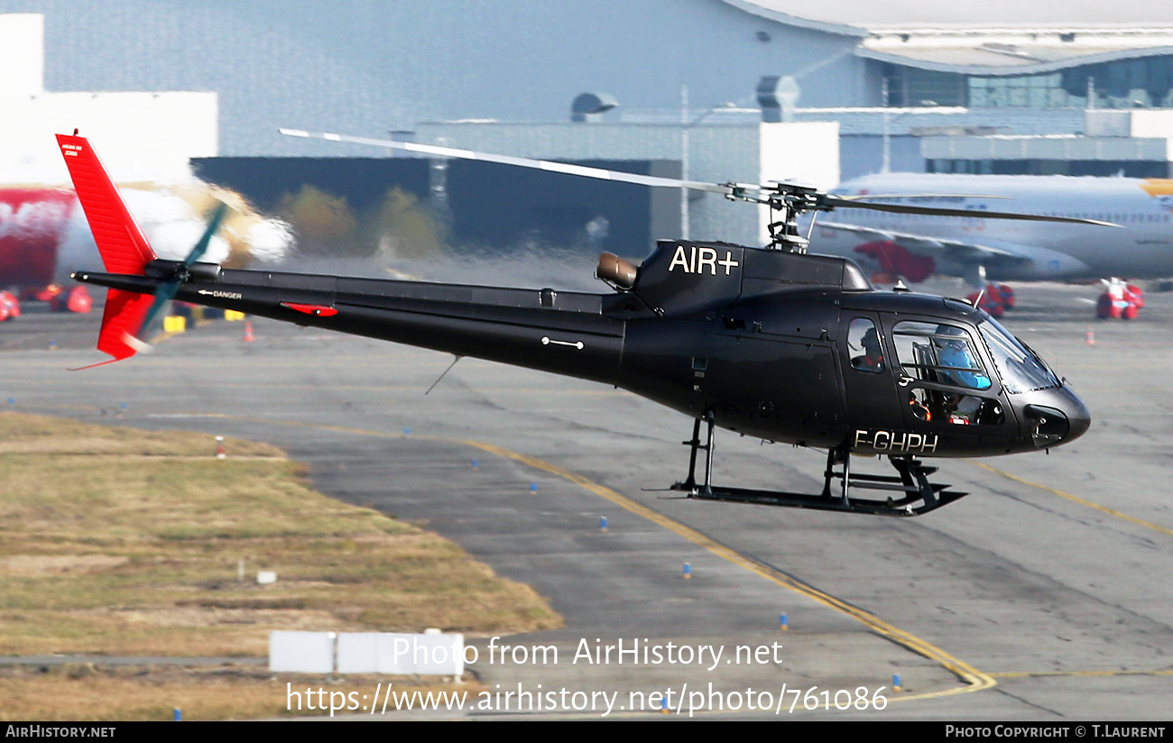 Aircraft Photo of F-GHPH | Aerospatiale AS-350B-2 Ecureuil | Air + | AirHistory.net #761086