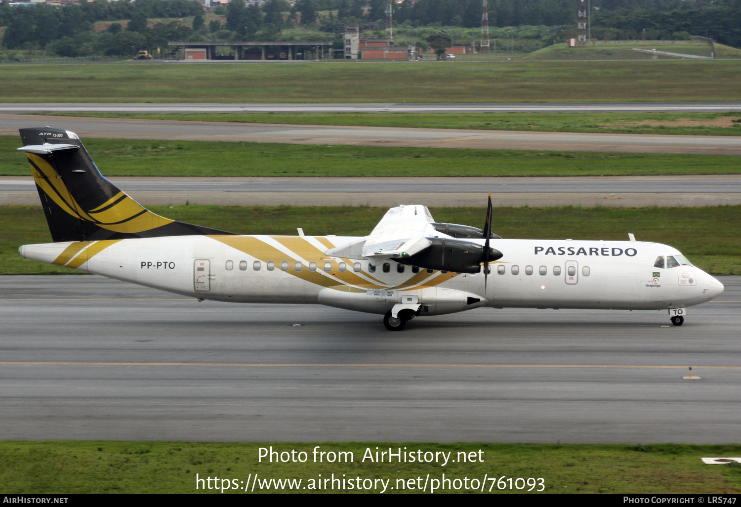 Aircraft Photo of PP-PTO | ATR ATR-72-500 (ATR-72-212A) | Voepass Linhas Aéreas | AirHistory.net #761093