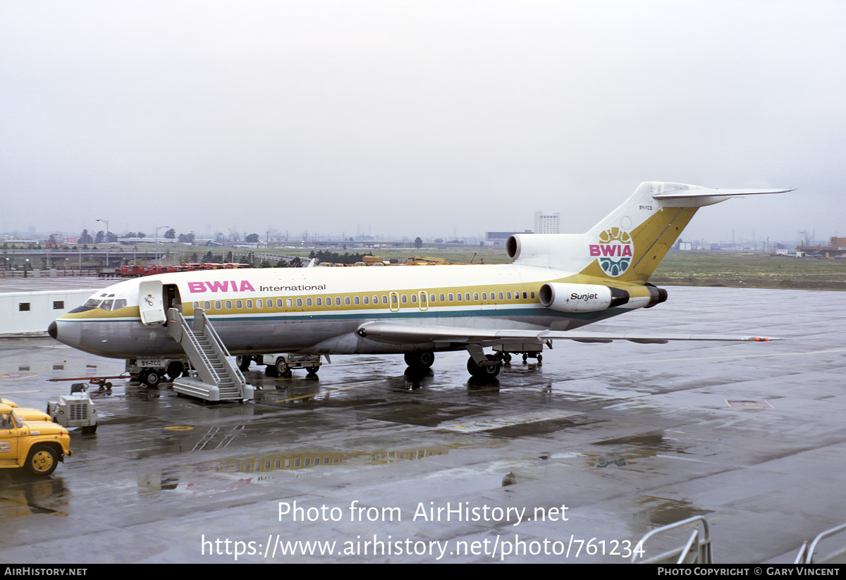 Aircraft Photo of 9Y-TCQ | Boeing 727-78 | BWIA International | AirHistory.net #761234