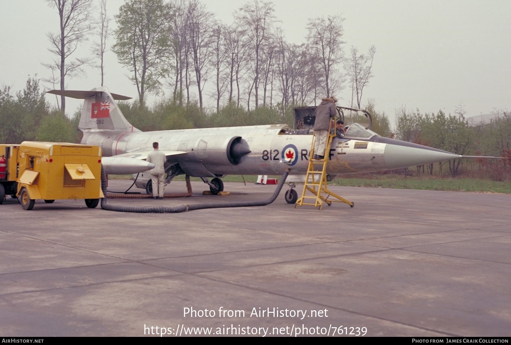 Aircraft Photo of 12812 | Canadair CF-104 Starfighter | Canada - Air Force | AirHistory.net #761239