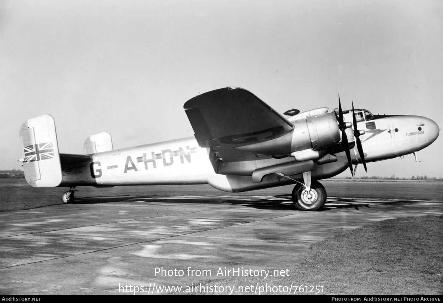 Aircraft Photo of G-AHDN | Handley Page HP-70 Halton 1 | BOAC - British Overseas Airways Corporation | AirHistory.net #761251