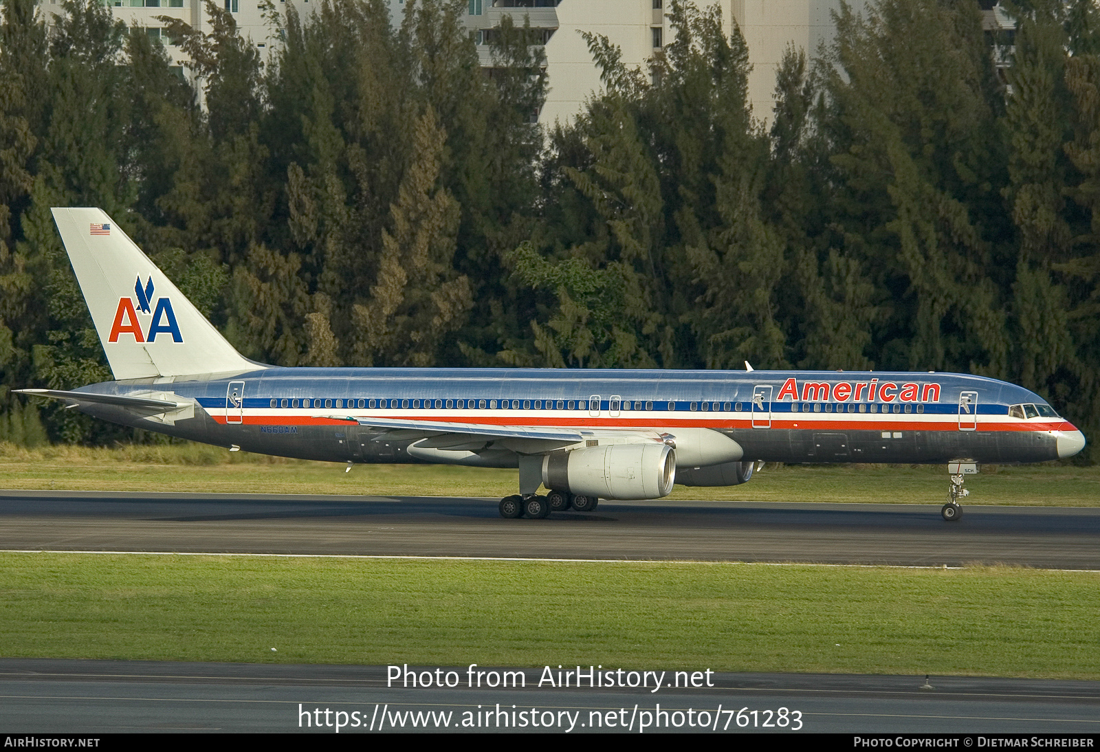 Aircraft Photo of N660AM | Boeing 757-223 | American Airlines | AirHistory.net #761283